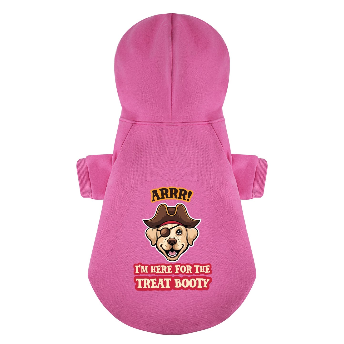 Arrr! I’m Here for the Treat Booty - Labrador Hoodie - Dog Clothes
