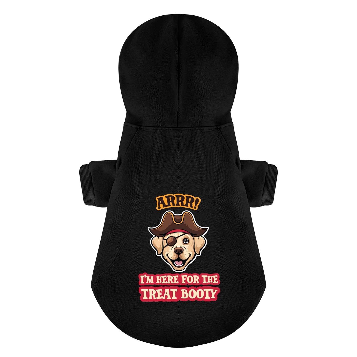 Arrr! I’m Here for the Treat Booty - Labrador Hoodie - Dog Clothes