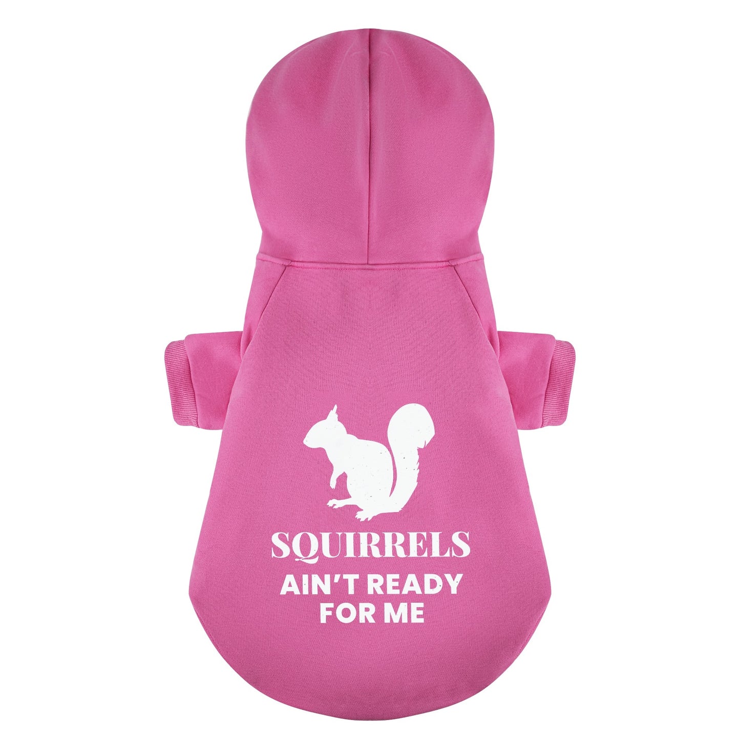 SQUIRRELS AIN’T READY FOR ME - Labrador Hoodie - Dog Clothes