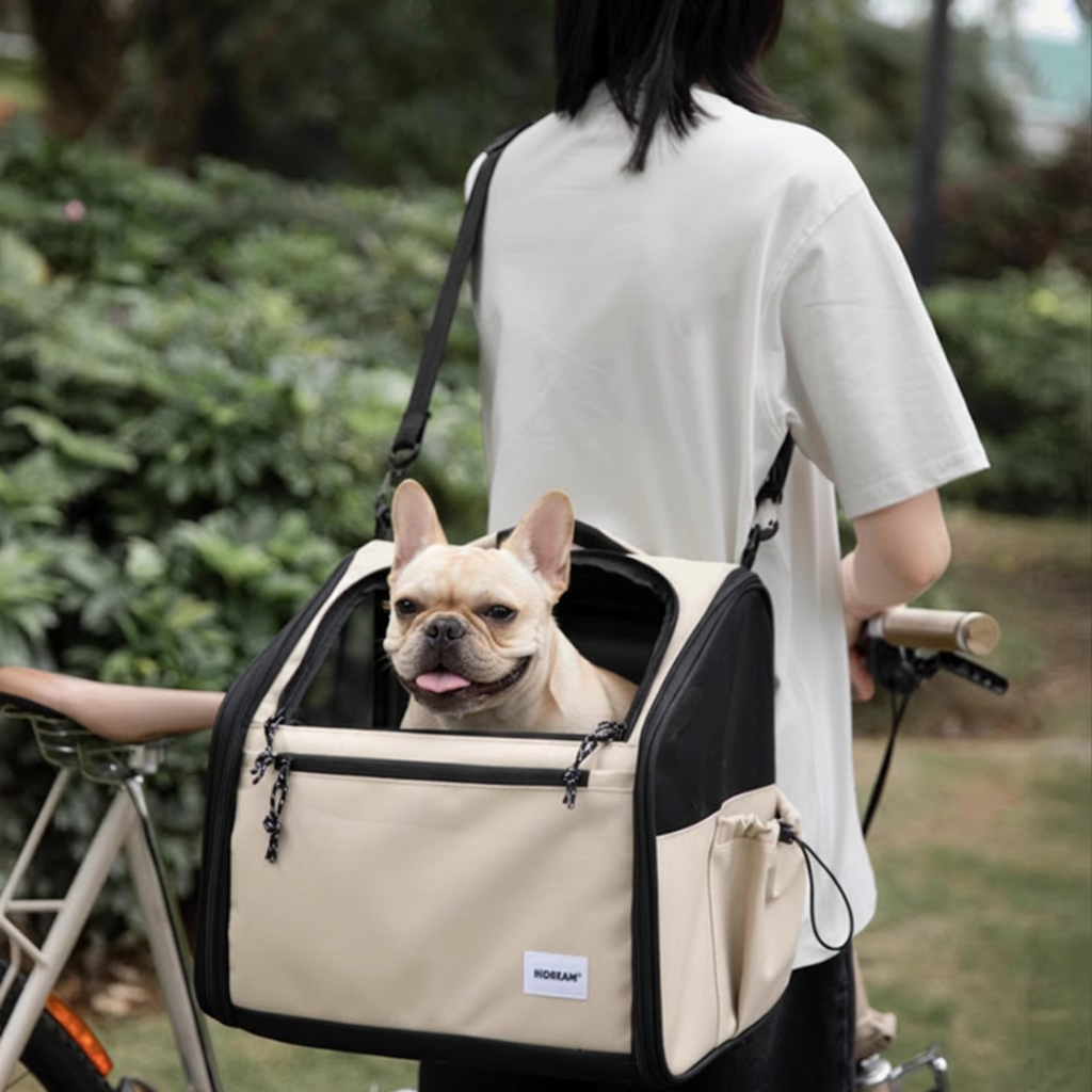 Detachable Dog Bike Carrier Bag