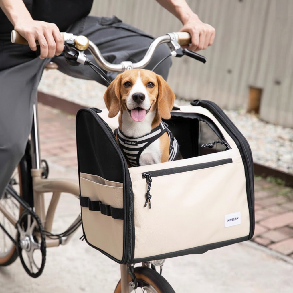 Detachable Dog Bike Carrier Bag