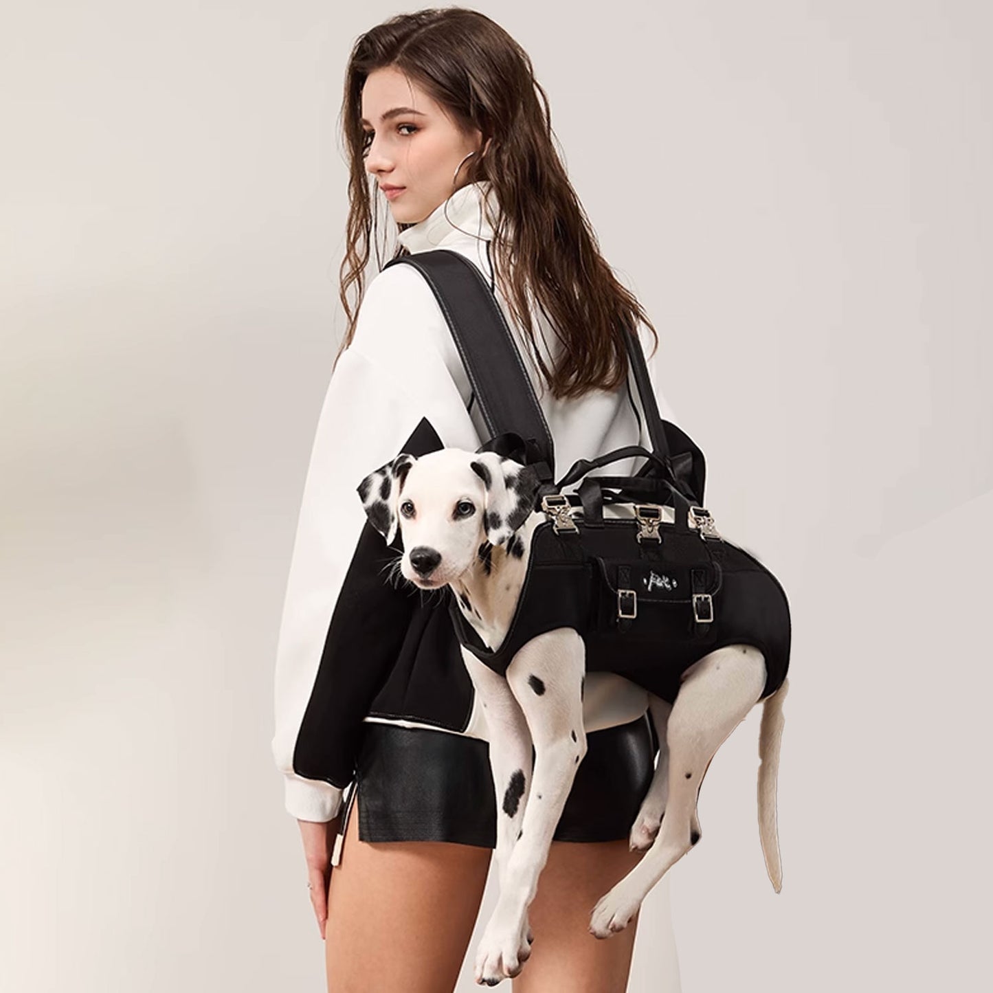 CarryPaw™ Side Carry Dog Backpack – Carrier for All Dog Breeds