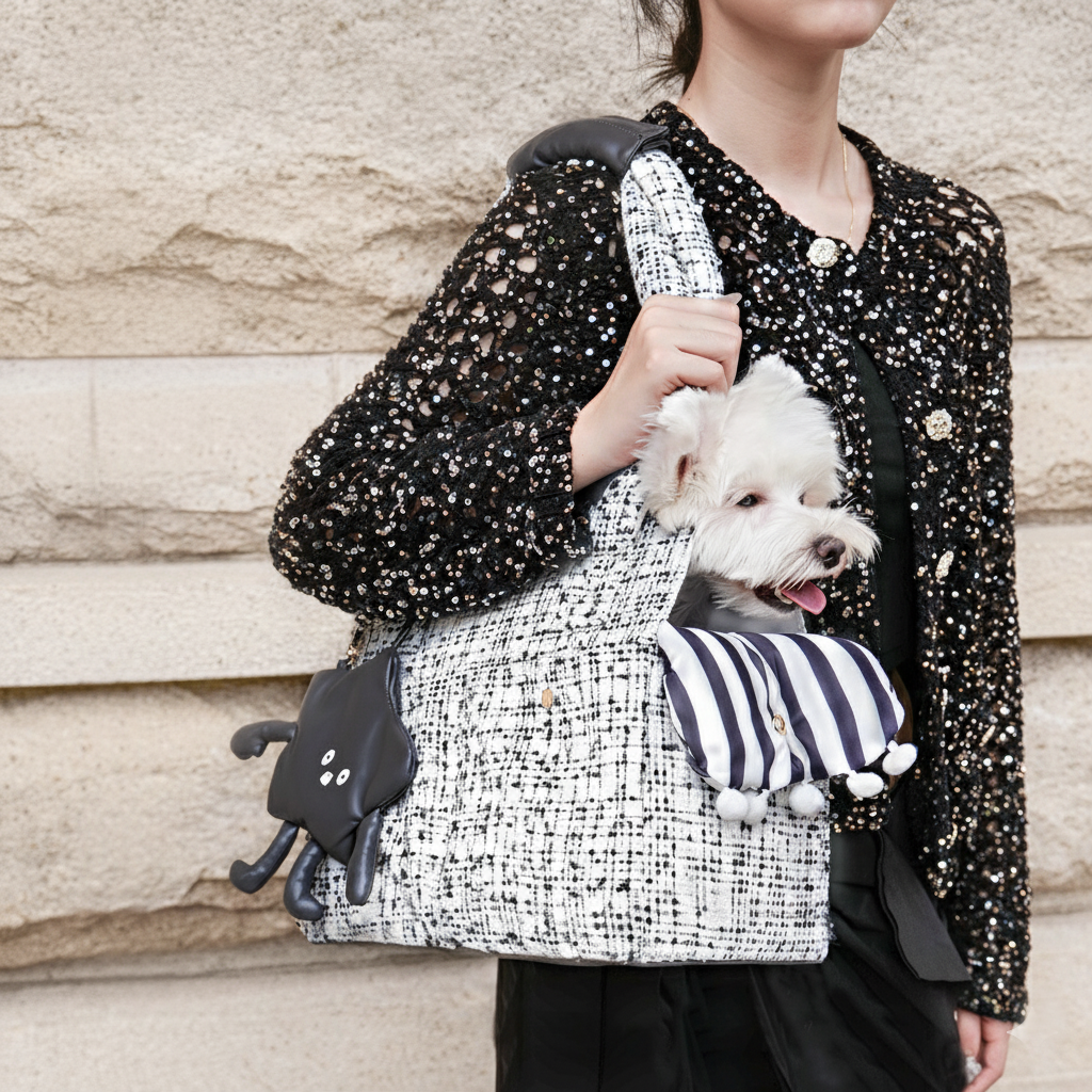 Luxury Dog Carrier Handbag