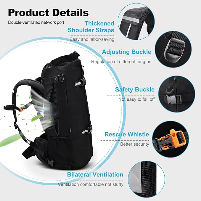 Fully Ventilated Dog Carrier Backpack