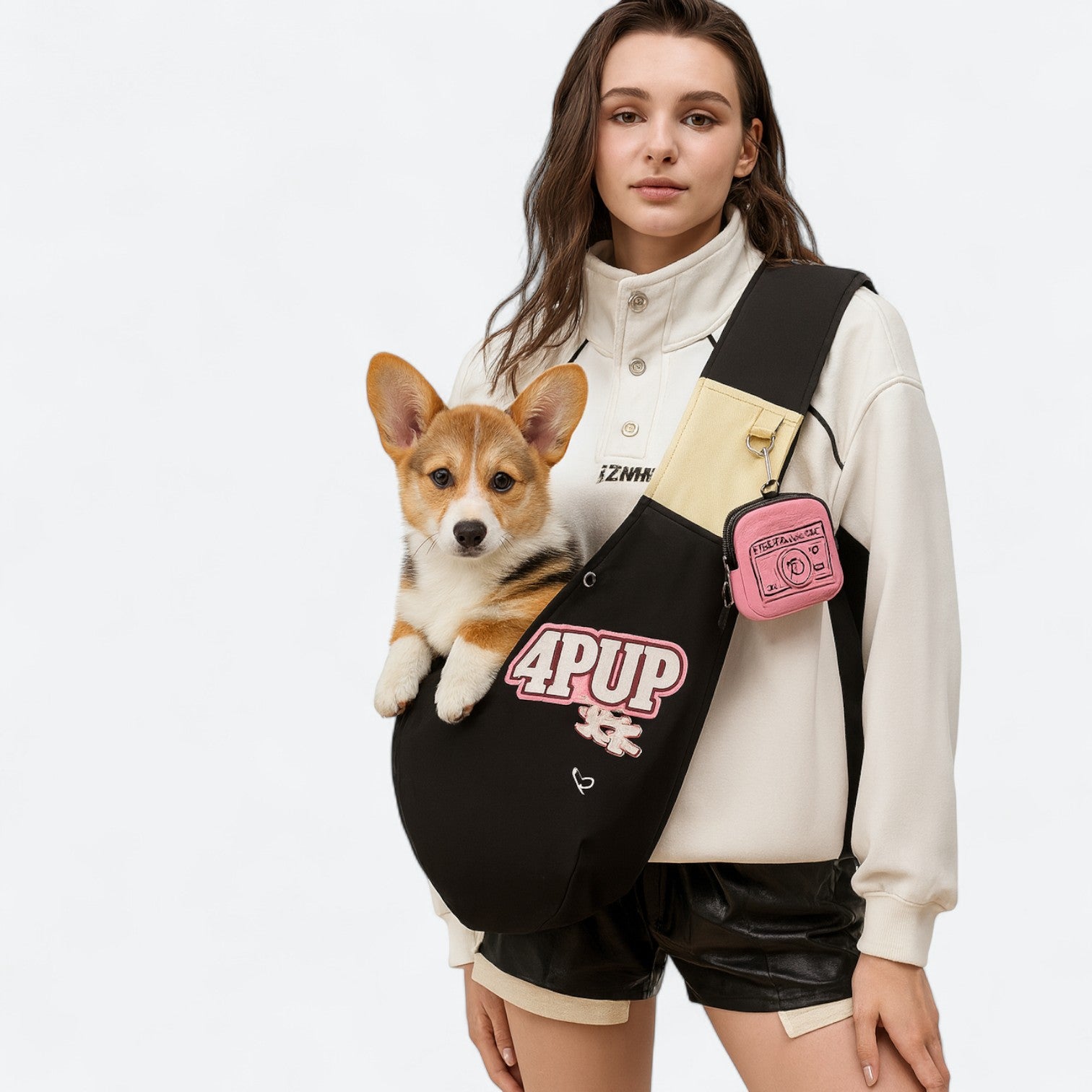 Shoulder Sling Dog Backpack Carrier