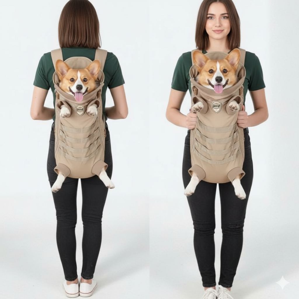 Tactical Dog Backpack Carrier