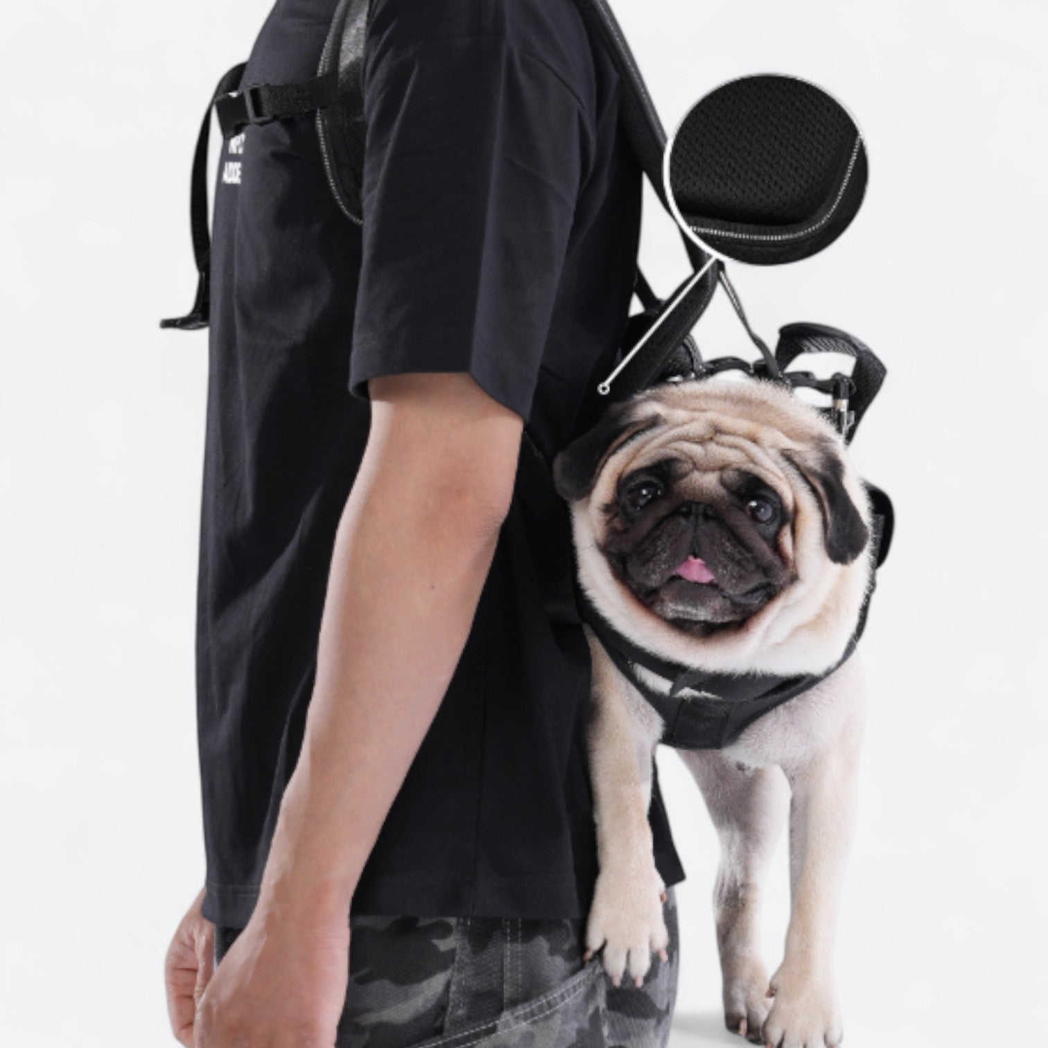 stylish Backpack Carrier for dogs