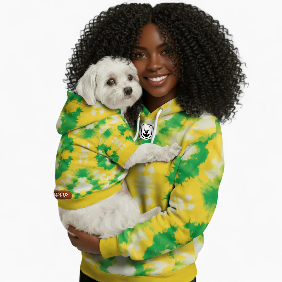 Matching dog and owner hoodies – 4PuP