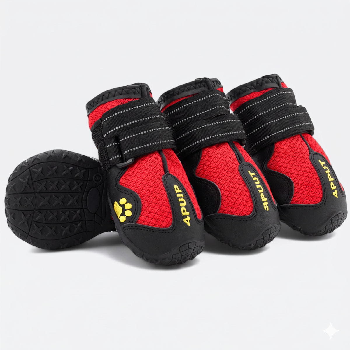 Waterproof anti-slip dog boots – 4PuP