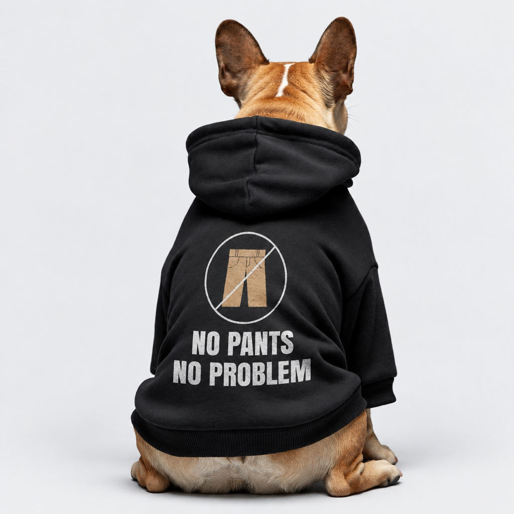 Dog clothes – dog wearing a hoodie – 4PuP