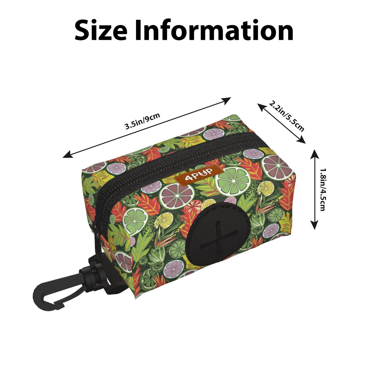 Zoe - Dog Poop Bag Holder  | Leash Attachment