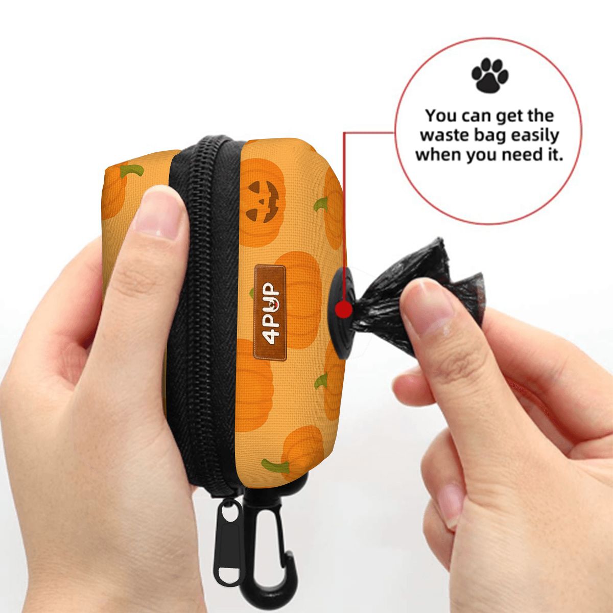 Jay - Dog Poop Bag Holder  | Leash Attachment