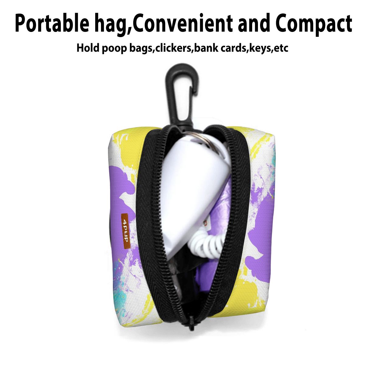 Rocc  - Dog Poop Bag Holder  | Leash Attachment