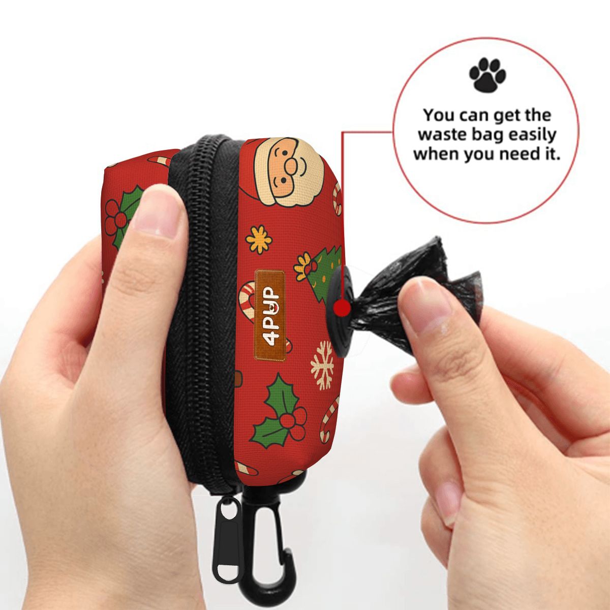 Stella  - Dog Poop Bag Holder  | Leash Attachment