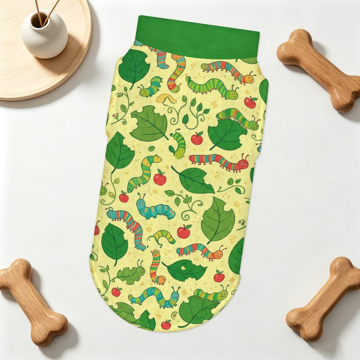 Cute Caterpillar Small Dog Fleece Vest