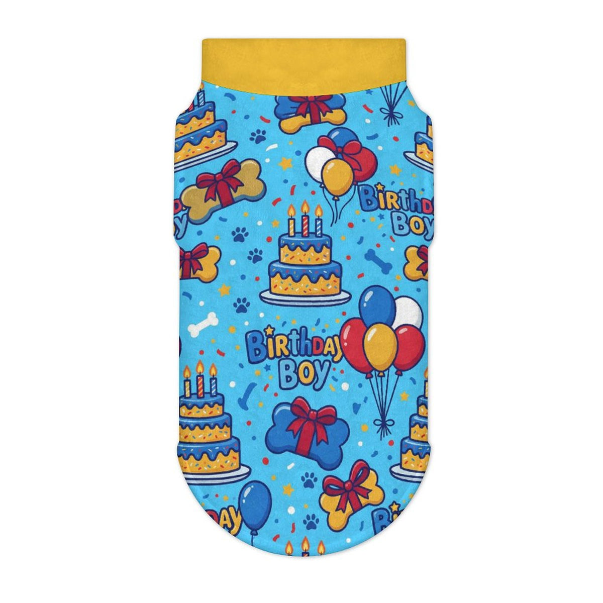 Birthday Boy Big Dog Fleece Vest