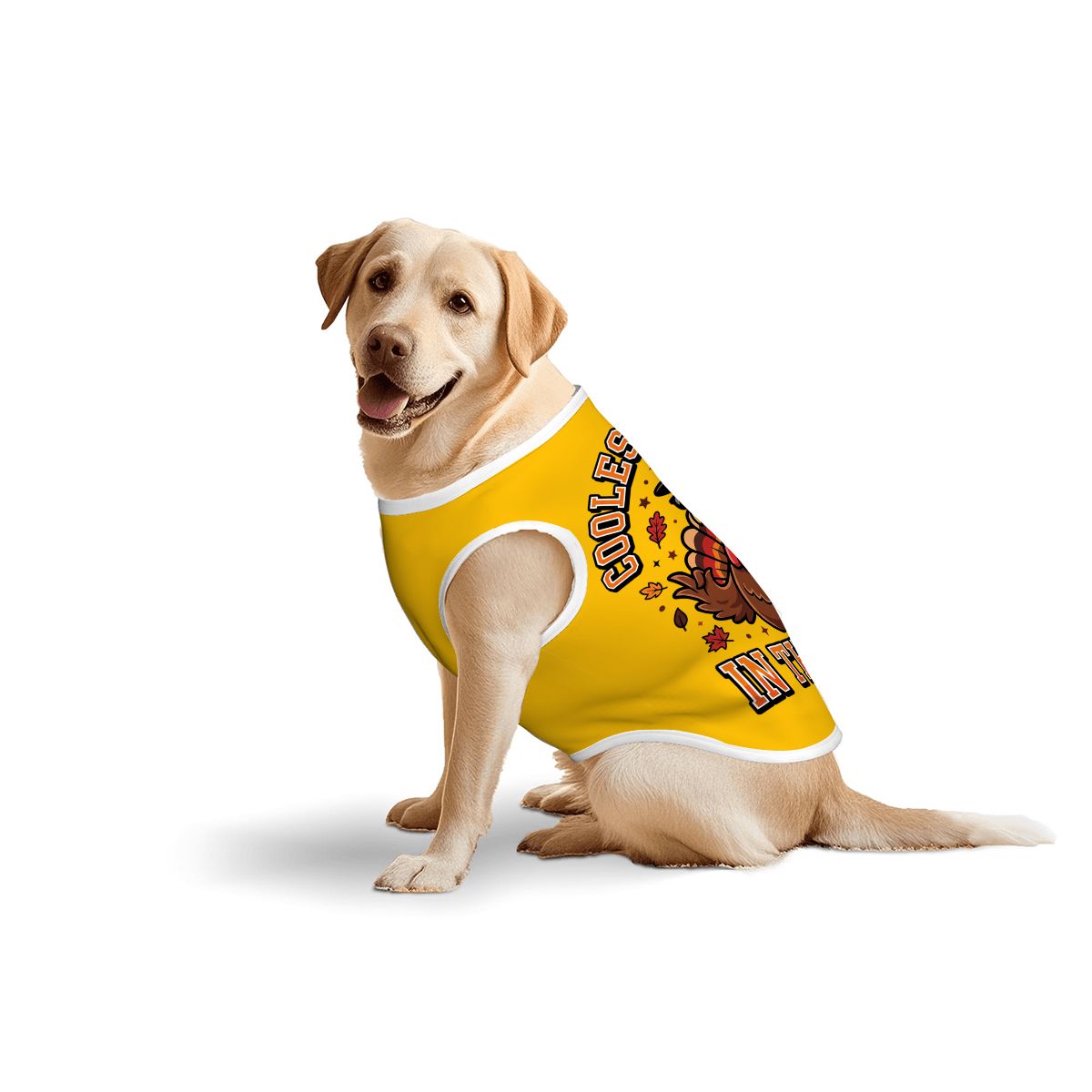 Coolest Turkey in the Town Big Dog Shirt