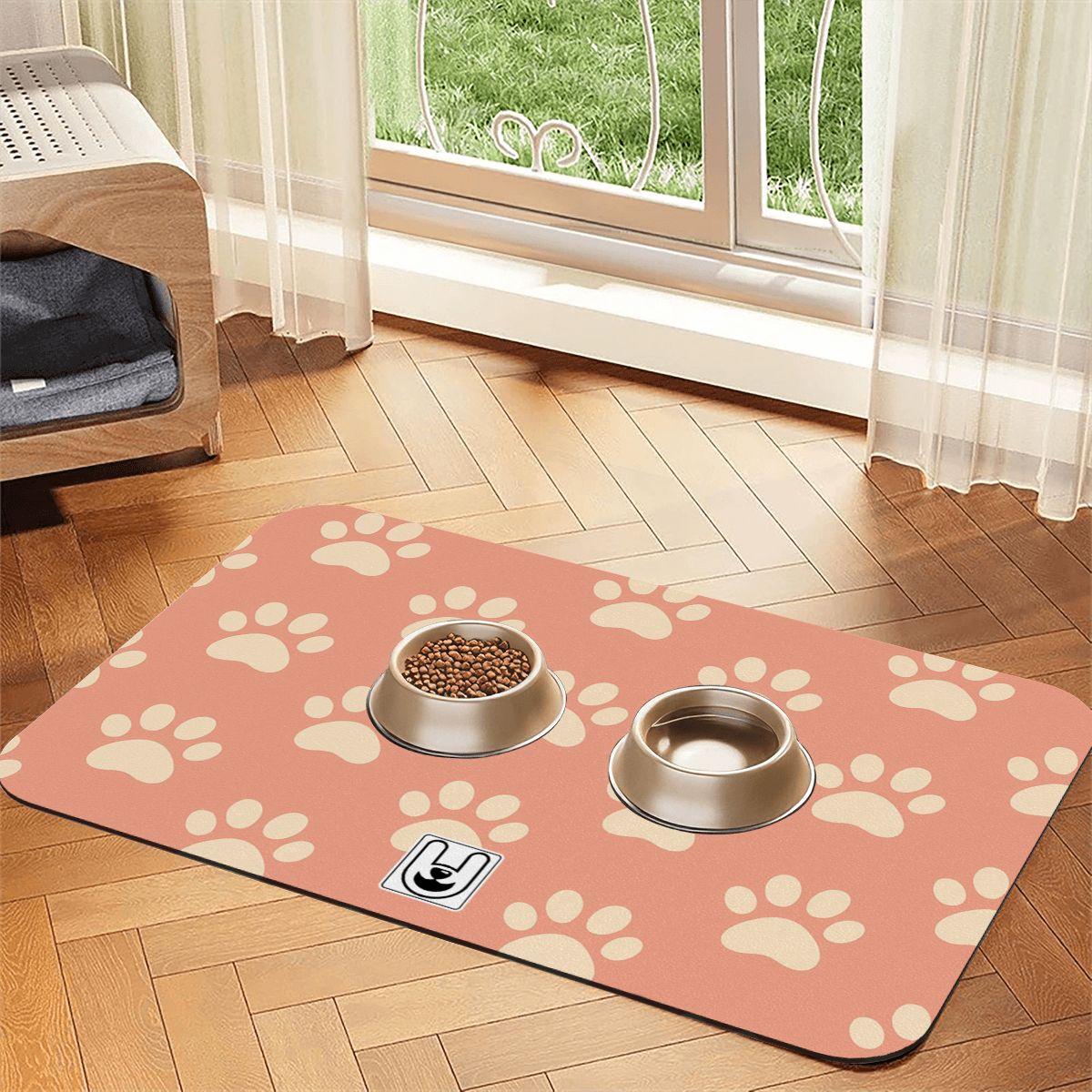 Blue - Dog Food Mat