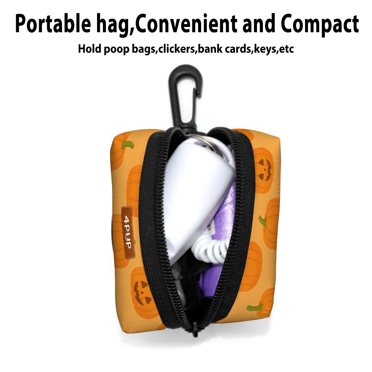 Jay - Dog Poop Bag Holder  | Leash Attachment