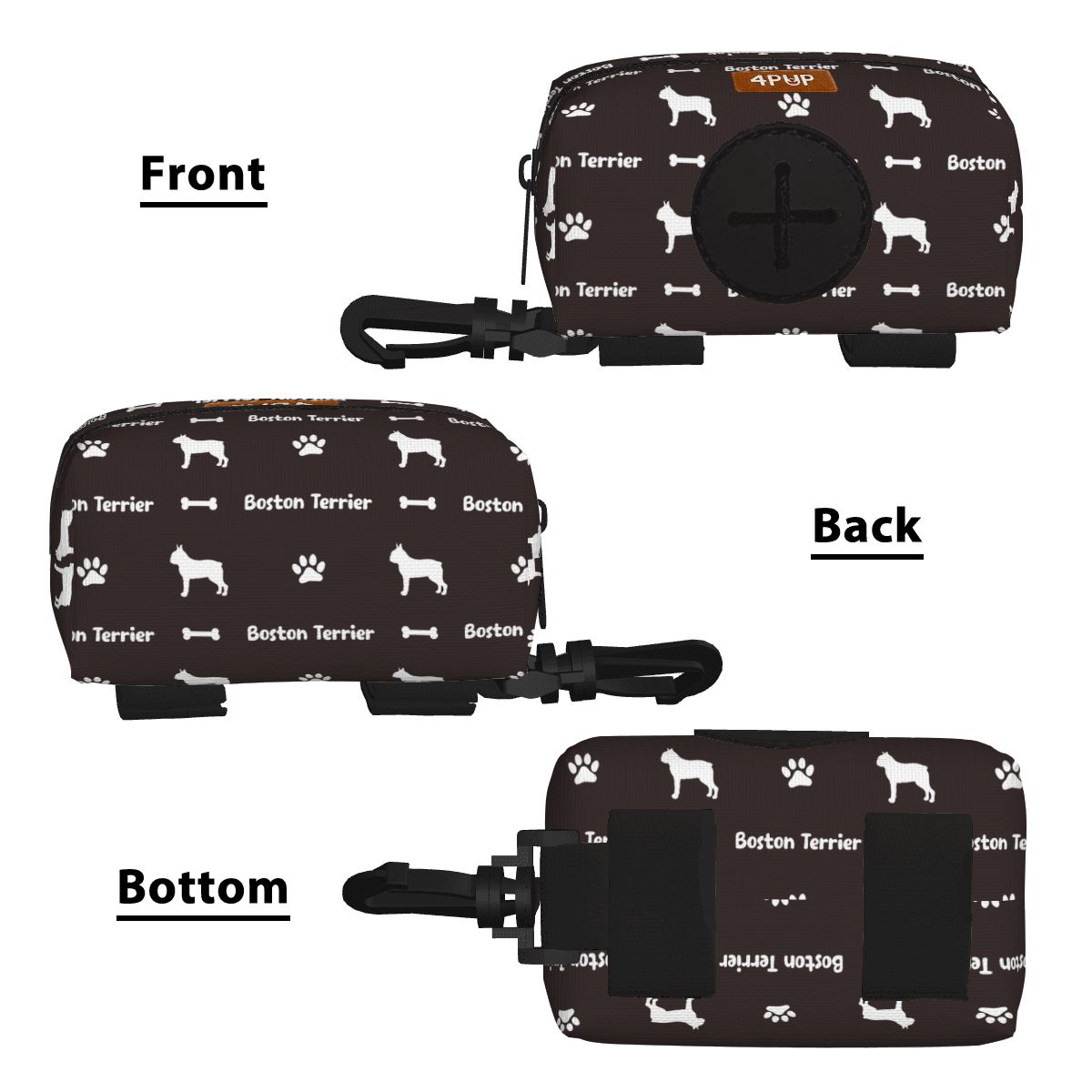 Nova - Dog Poop Bag Holder  | Leash Attachment