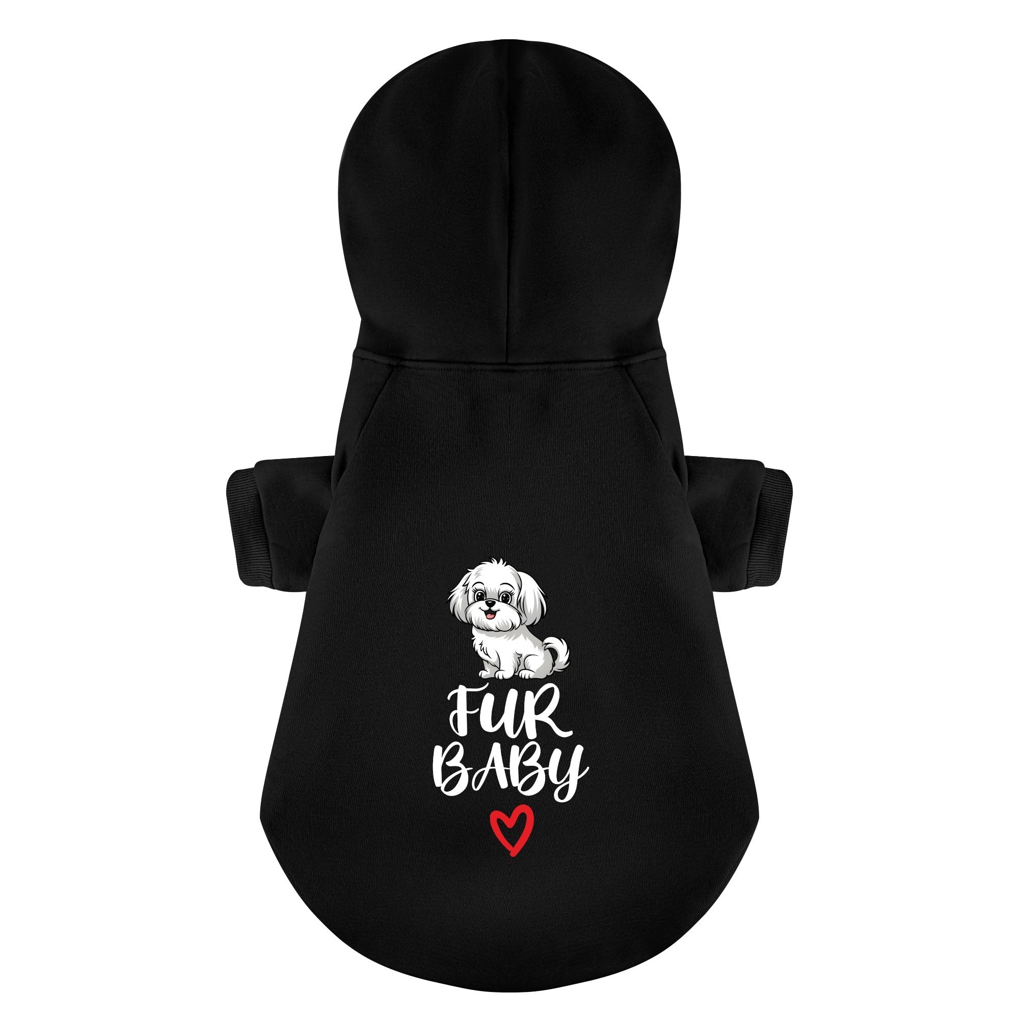 Fur Baby - Maltese Dog Hoodie