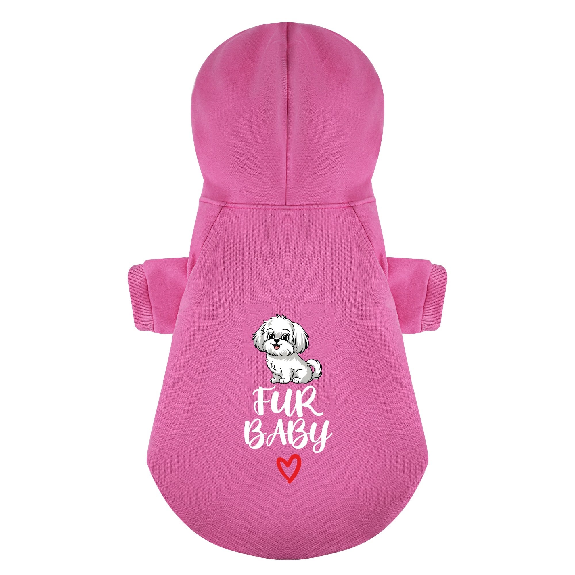 Fur Baby - Maltese Dog Hoodie