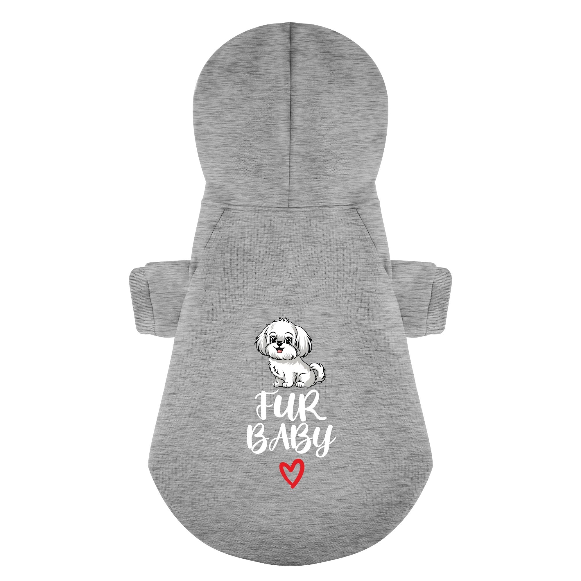 Fur Baby - Maltese Dog Hoodie