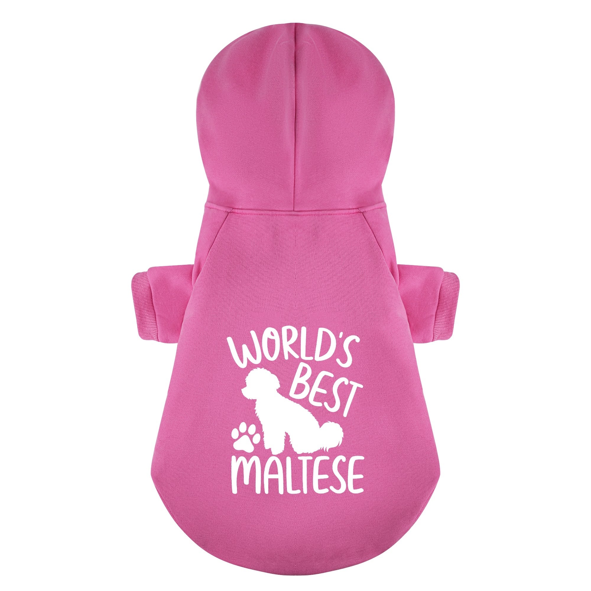 WORLD’S BEST MALTESE - Maltese Dog Hoodie