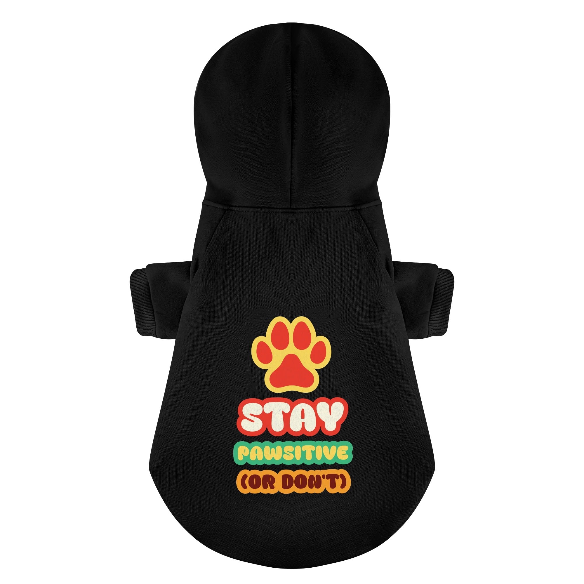 Stay Pawsitive (Or Don’t)  - Maltese Dog Hoodie