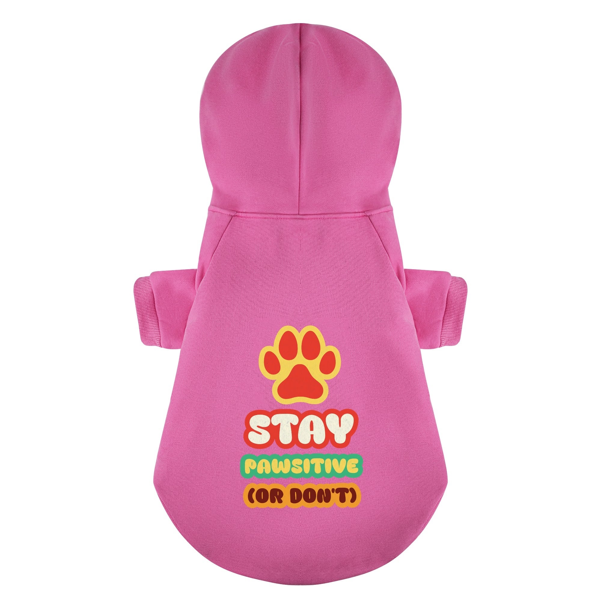 Stay Pawsitive (Or Don’t)  - Maltese Dog Hoodie