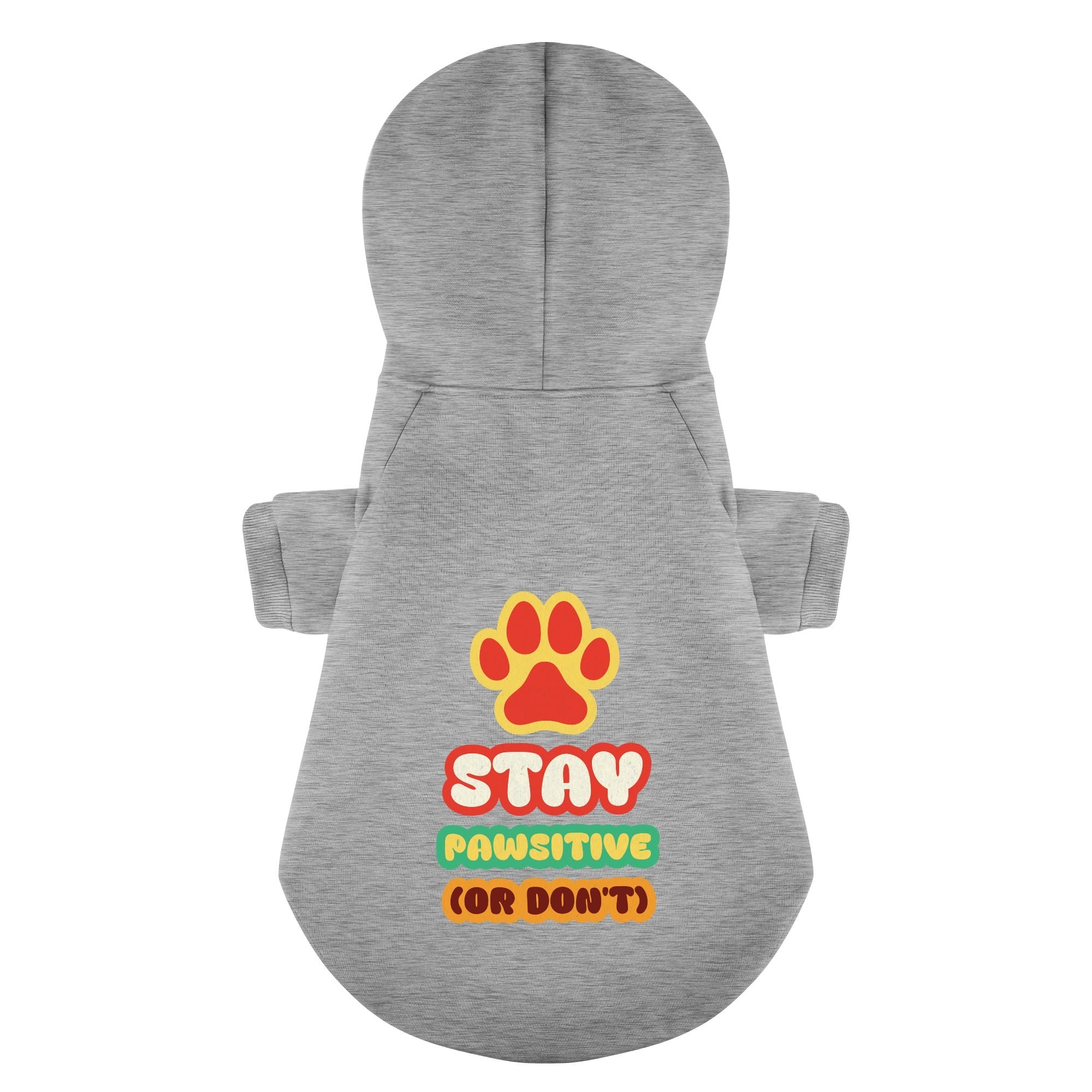 Stay Pawsitive (Or Don’t)  - Maltese Dog Hoodie