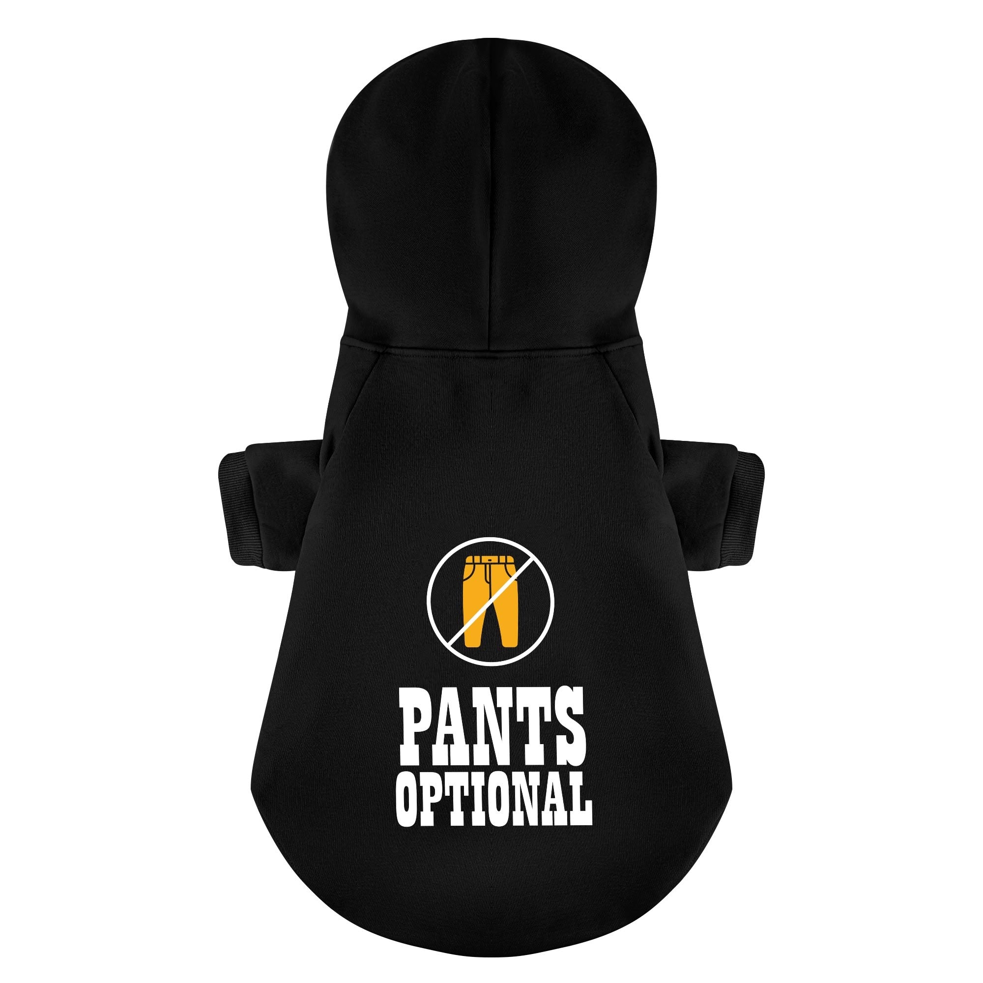 PANTS OPTIONAL - Maltese Dog Hoodie