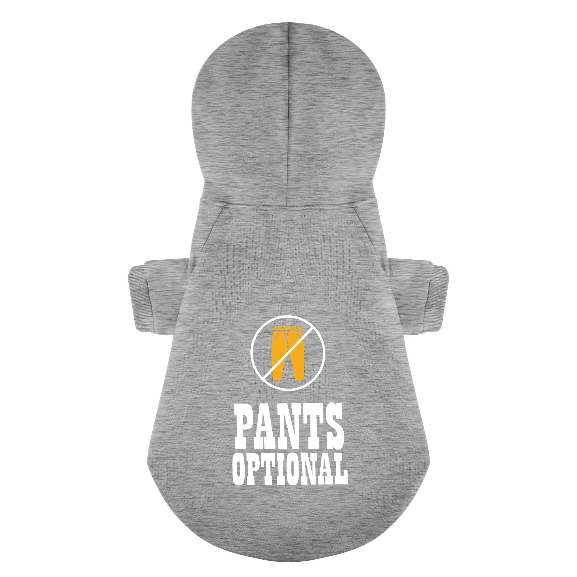 PANTS OPTIONAL - Maltese Dog Hoodie