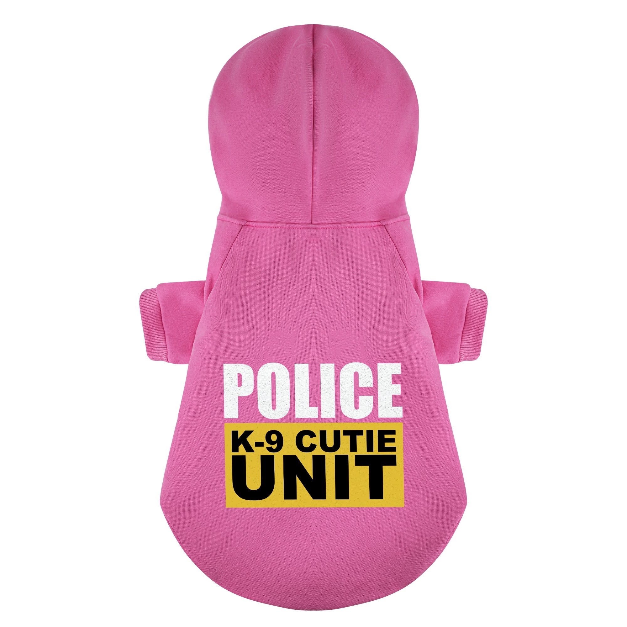 POLICE – K-9 CUTIE UNIT  - Maltese Dog Hoodie