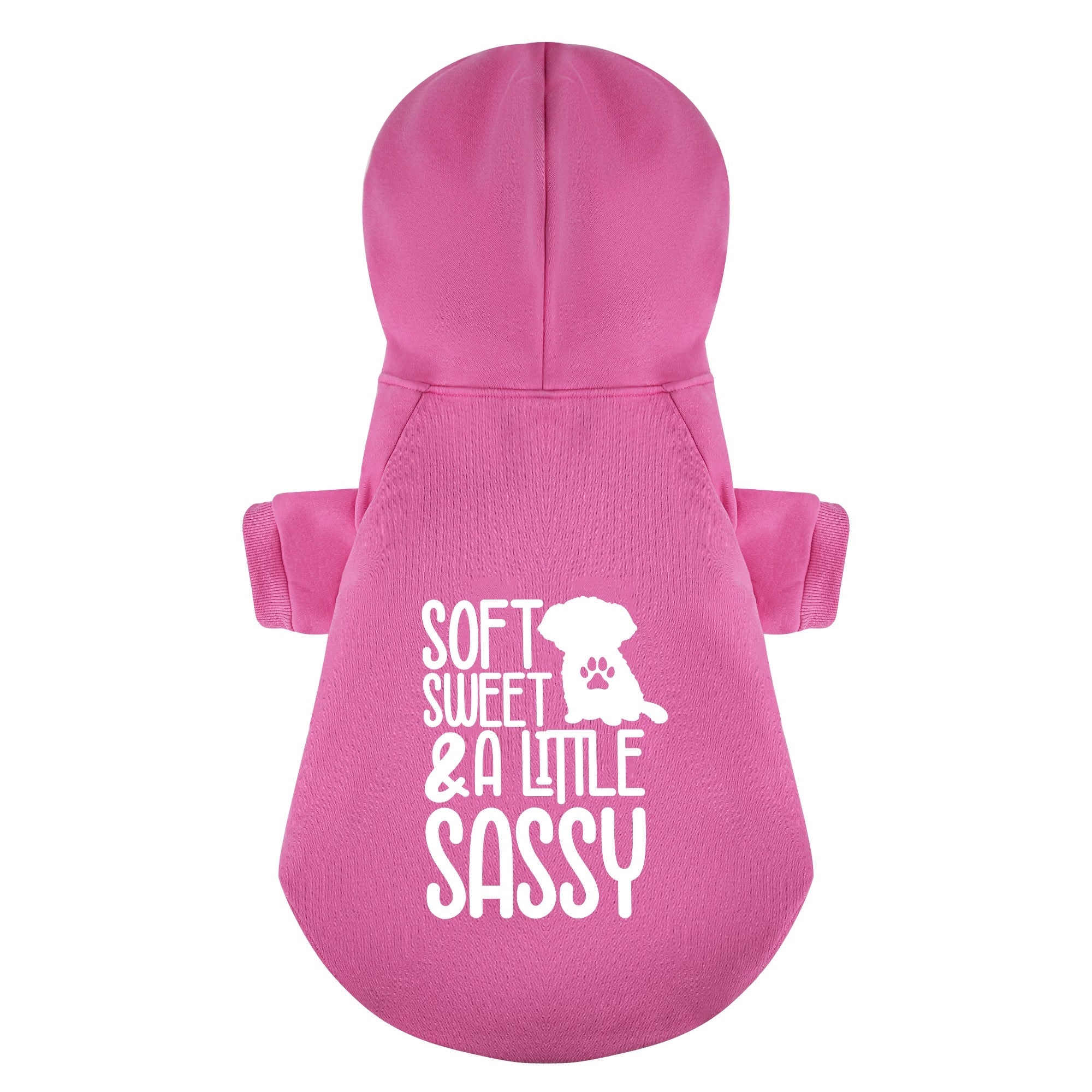 Soft, Sweet & A Little Sassy  - Maltese Dog Hoodie