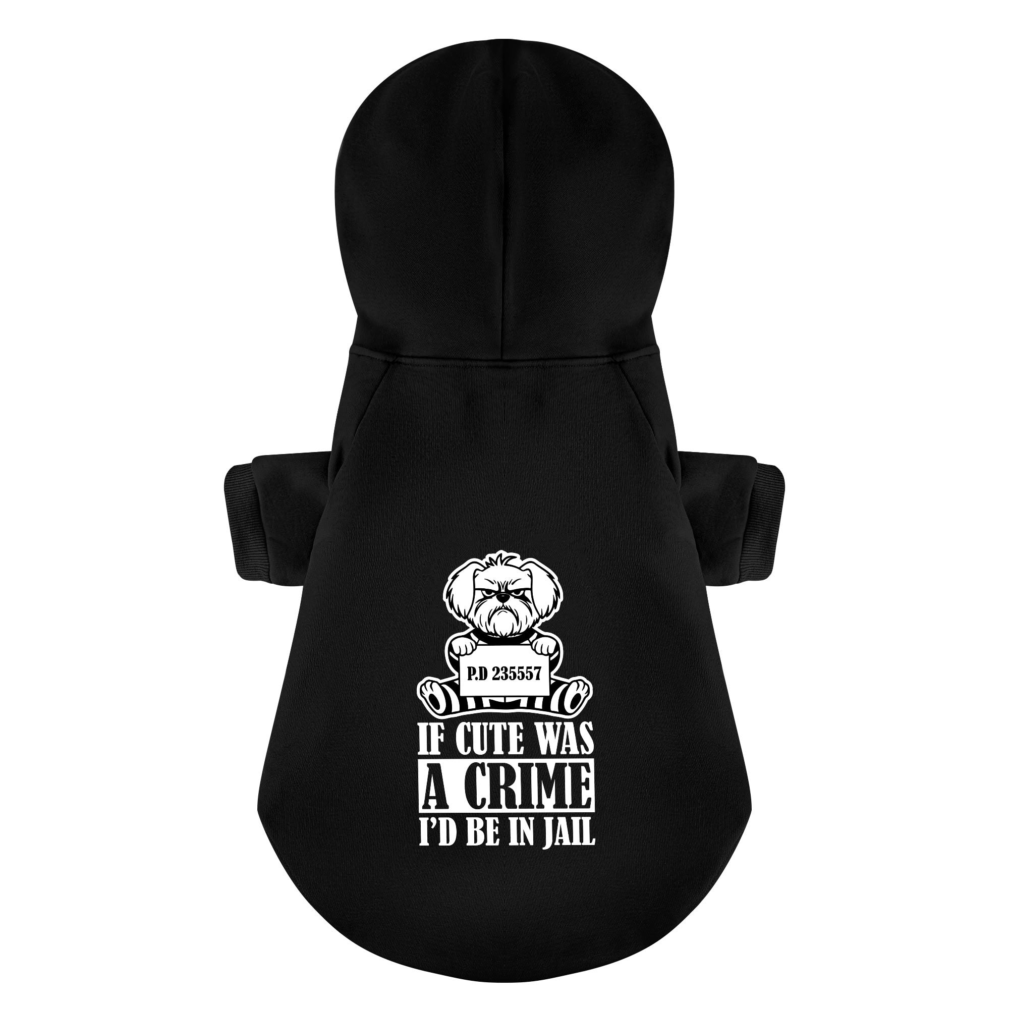 If Cute Was a Crime, I’d Be in Jail - Maltese Dog Hoodie