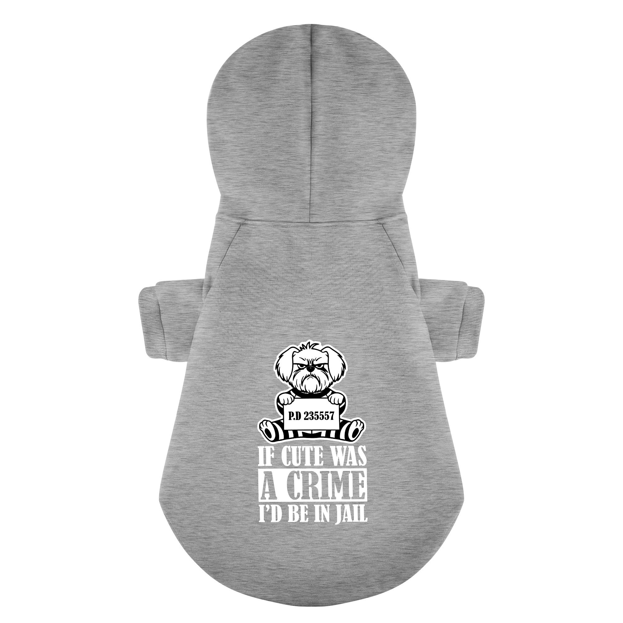 If Cute Was a Crime, I’d Be in Jail - Maltese Dog Hoodie