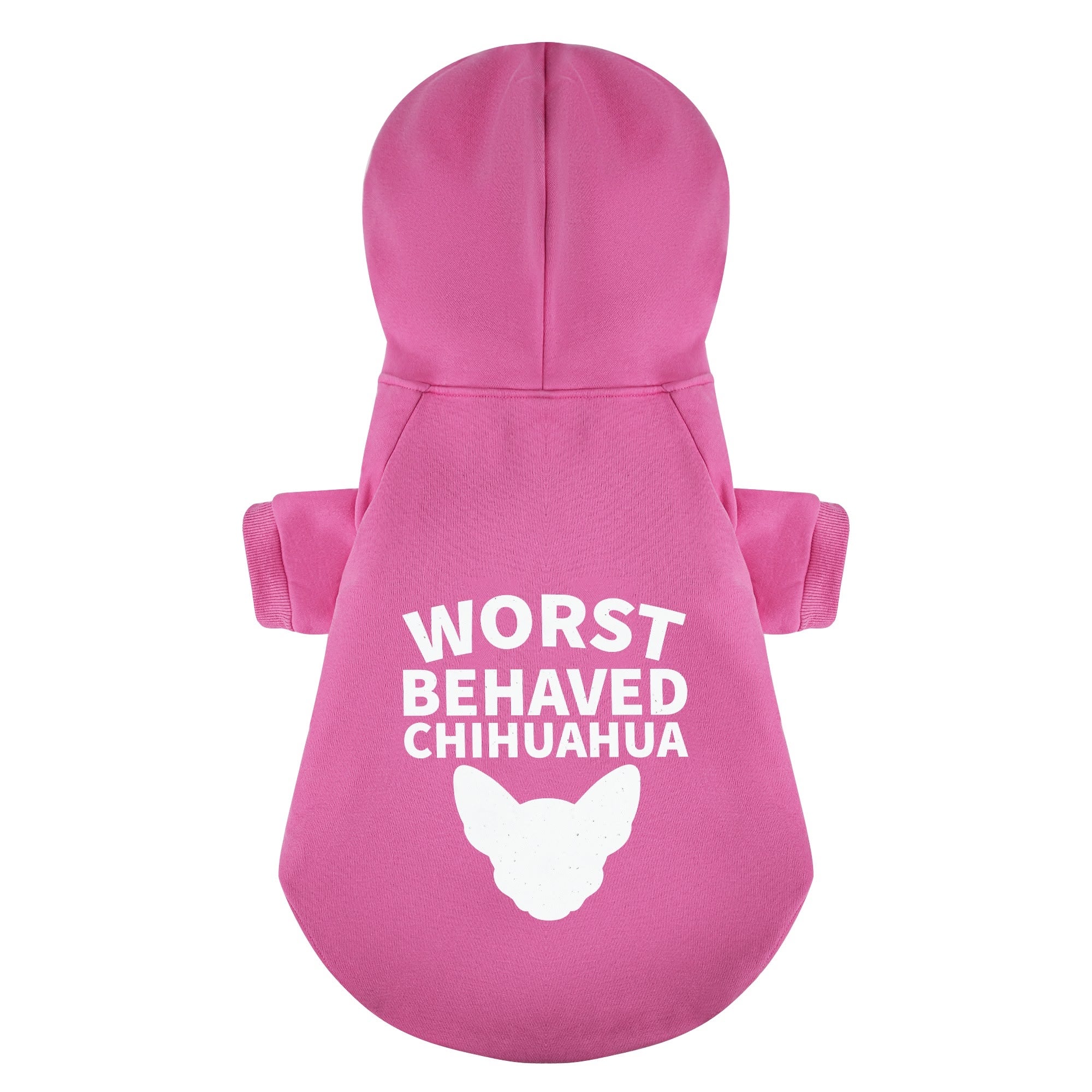 WORST BEHAVED CHIHUAHUA - Chihuahua Dog Hoodie