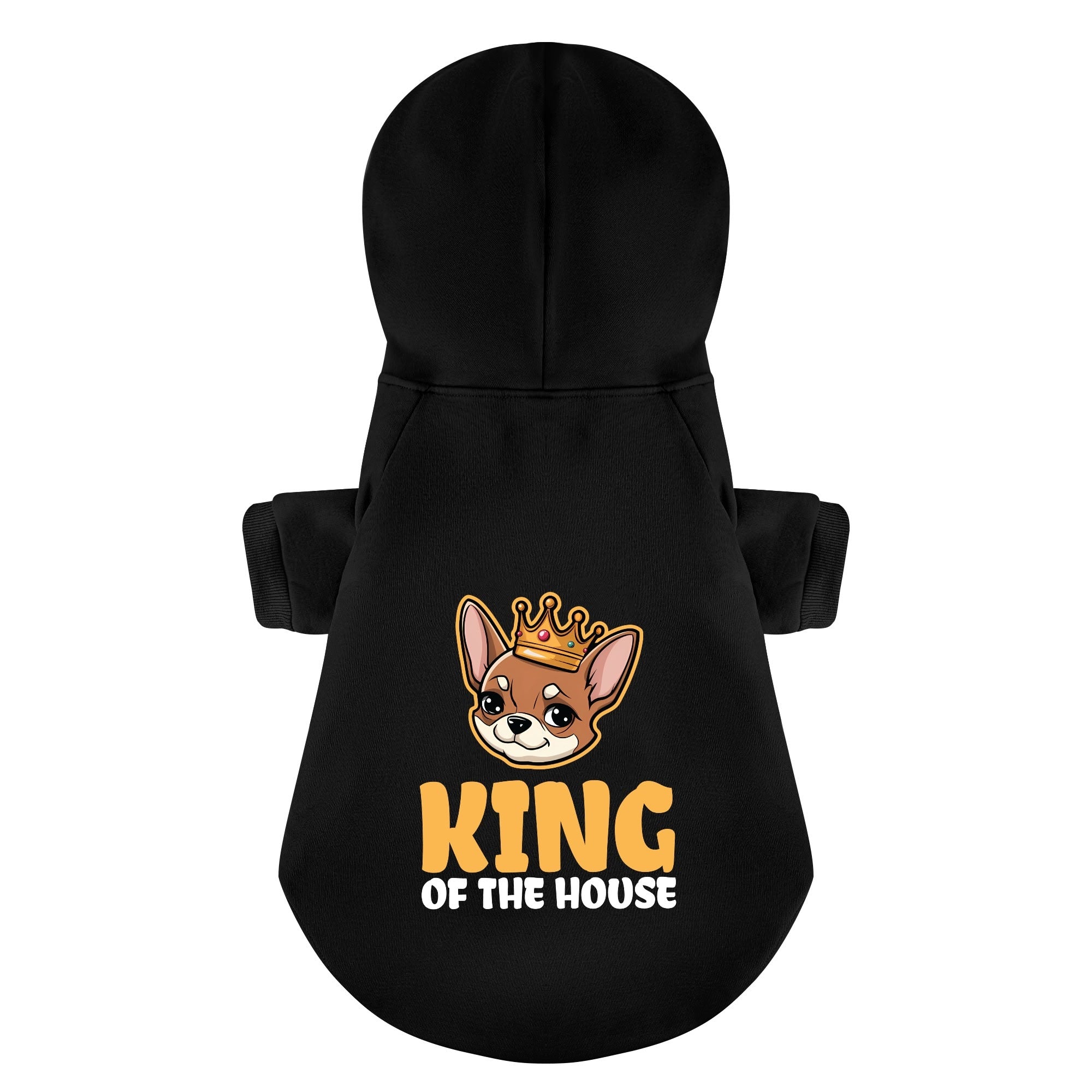 KING OF THE HOUSE - Chihuahua Dog Hoodie