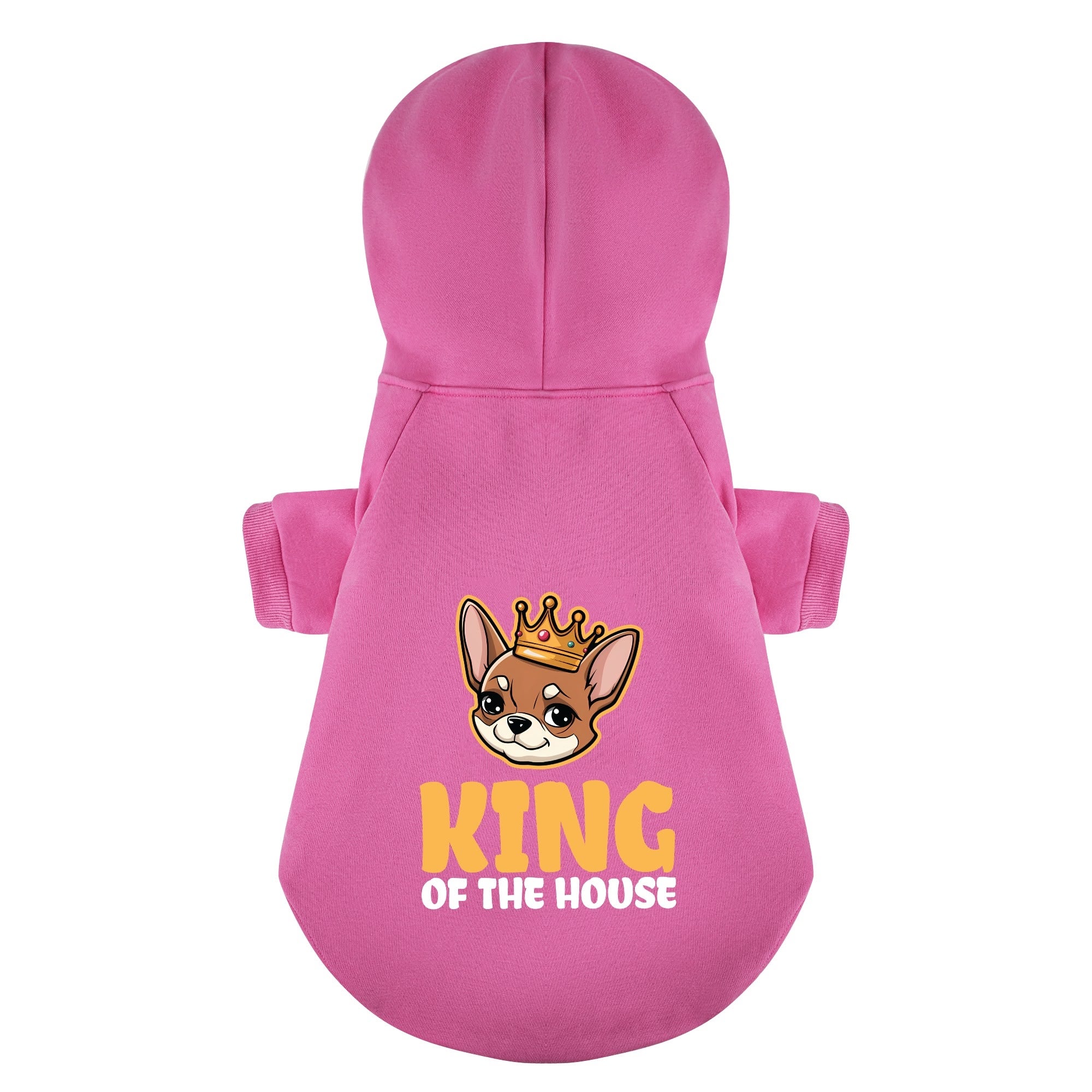 KING OF THE HOUSE - Chihuahua Dog Hoodie