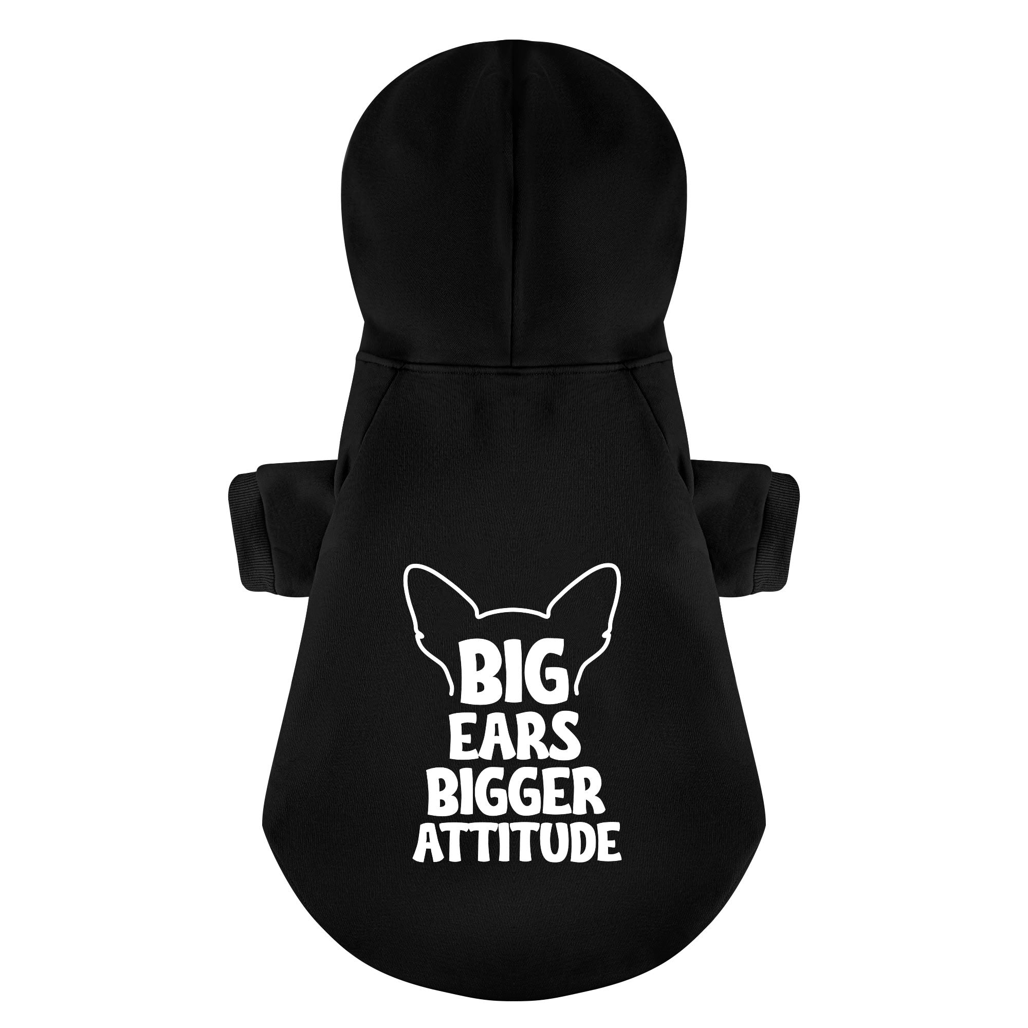 Big Ears, Bigger Attitude - Chihuahua Dog Hoodie