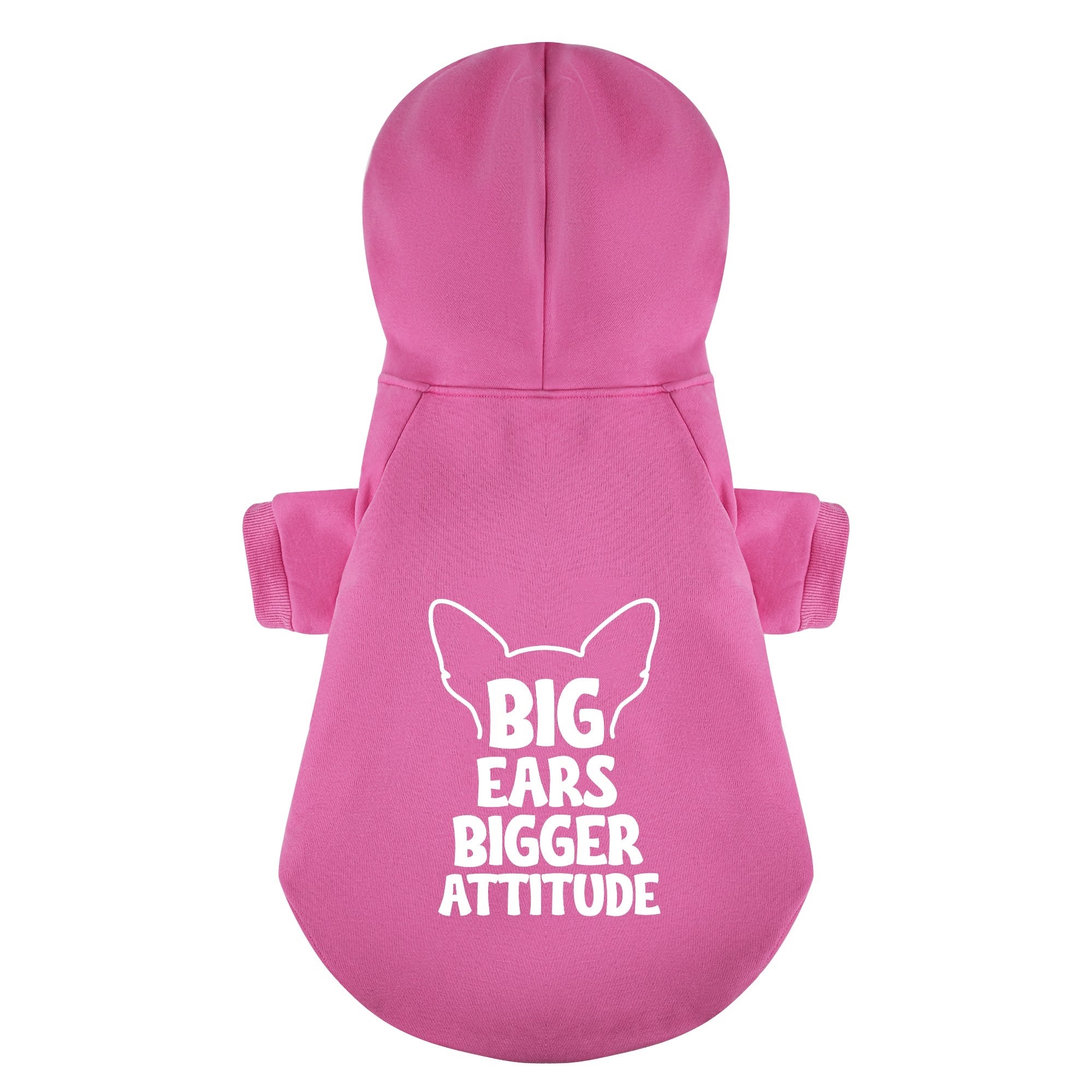 Big Ears, Bigger Attitude - Chihuahua Dog Hoodie