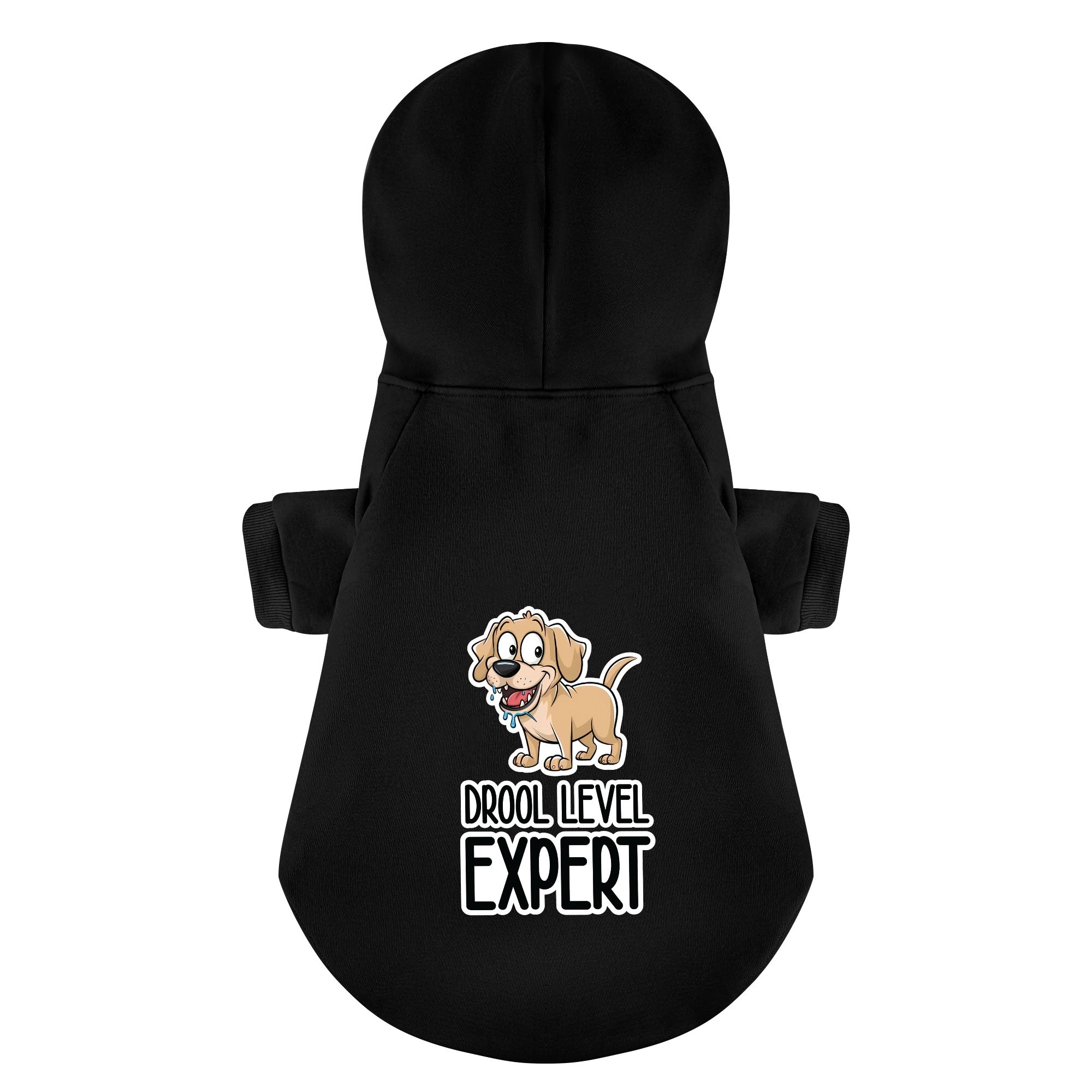 Drool level: Expert - Labrador Hoodie - Dog Clothes