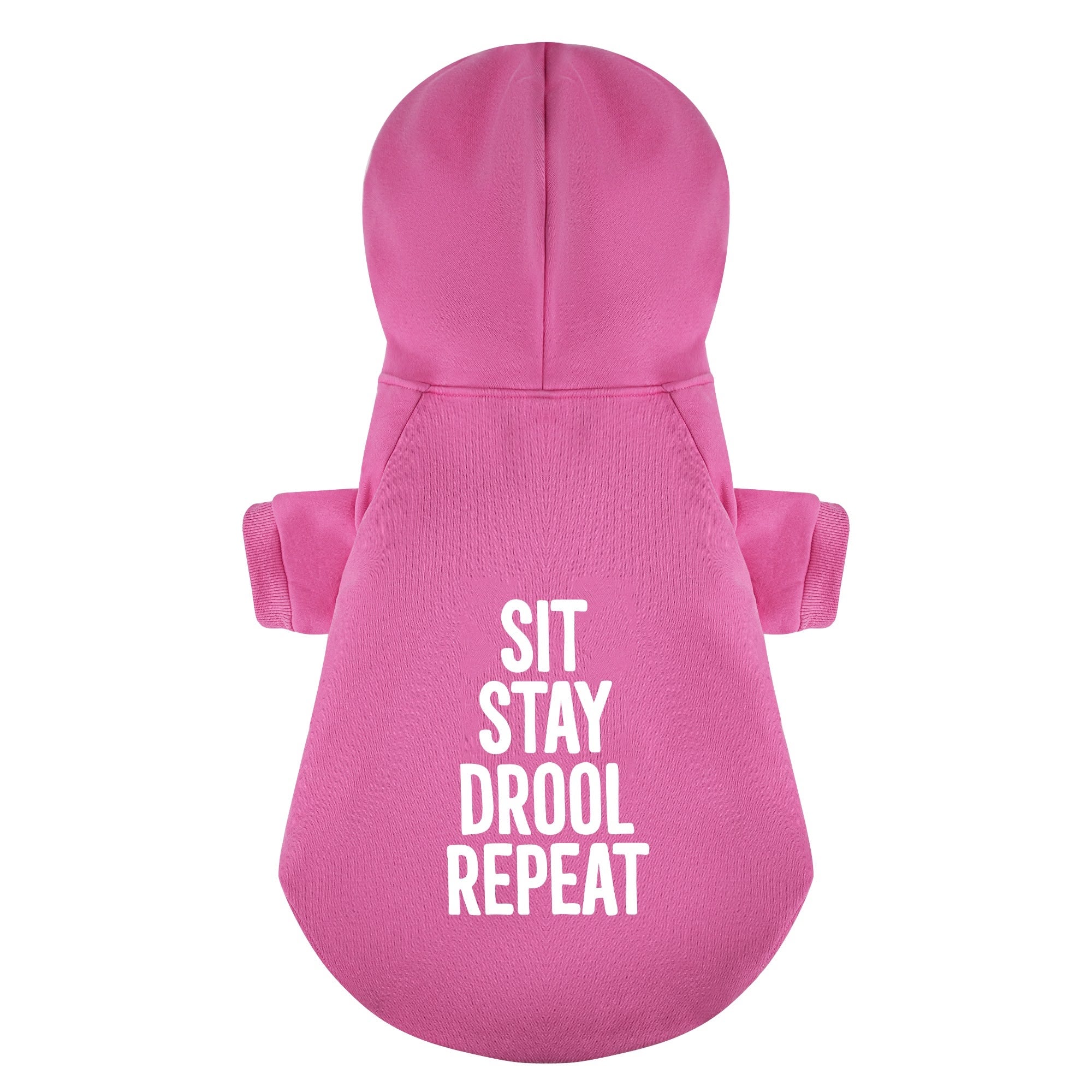 Sit. Stay. Drool. Repeat - Labrador Hoodie - Dog Clothes