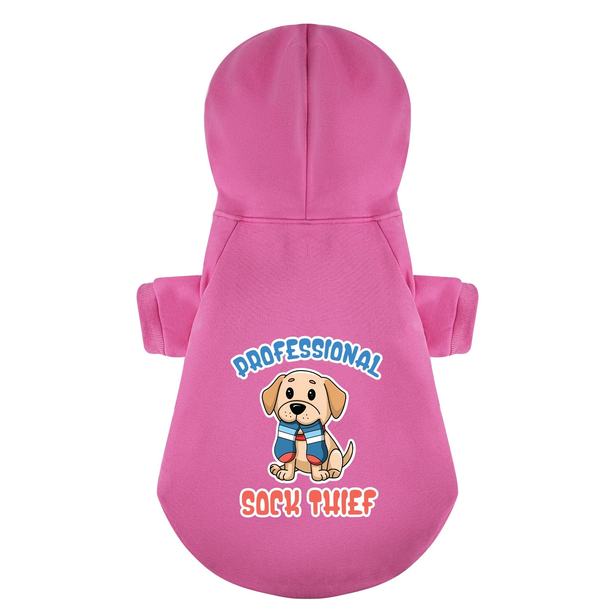 Professional Sock Thief - Labrador Hoodie - Dog Clothes