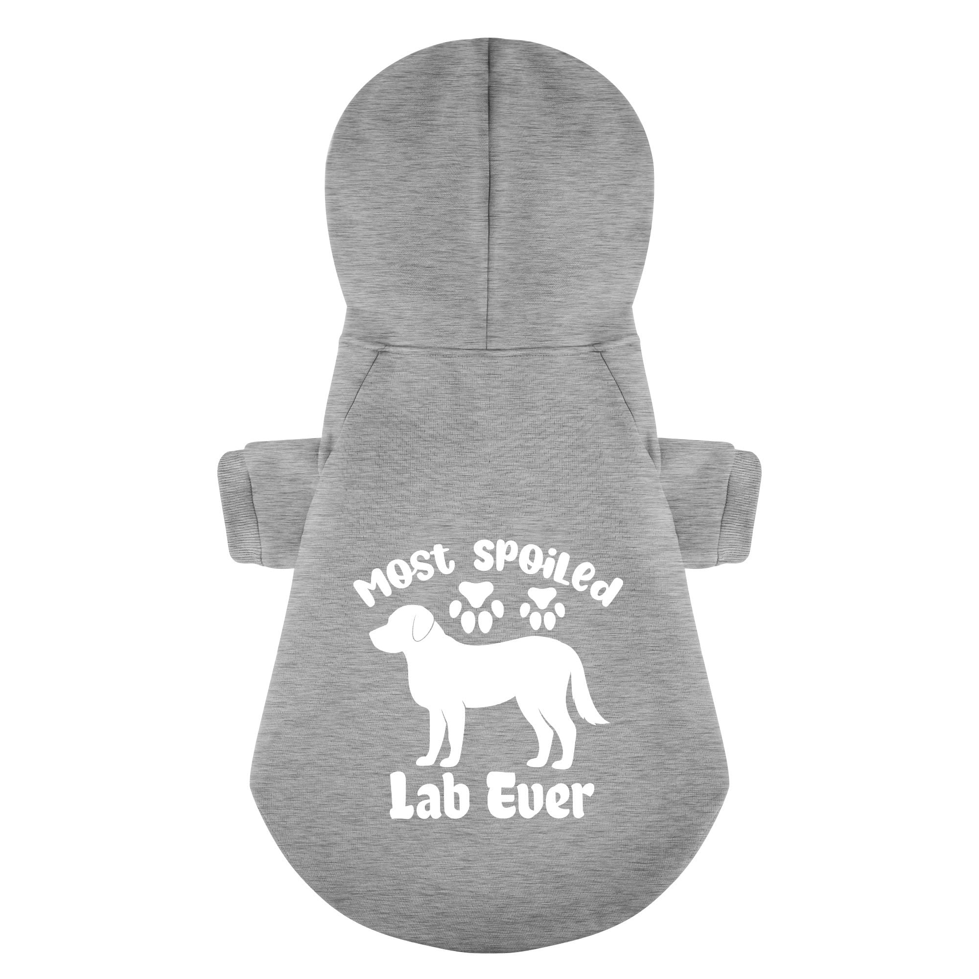 Most Spoiled Lab Ever - Labrador Hoodie - Dog Clothes
