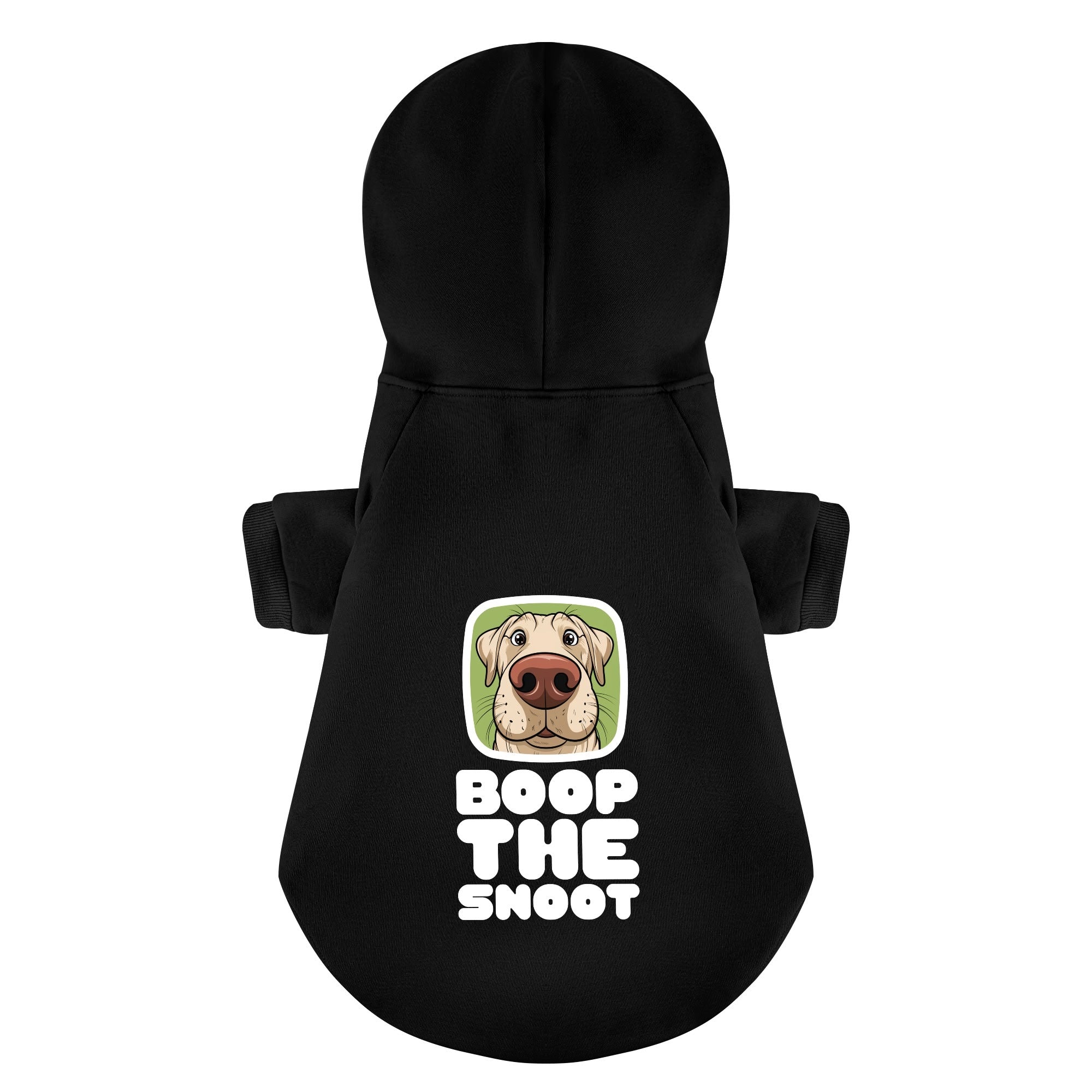 BOOP THE SNOOT - Labrador Hoodie - Dog Clothes