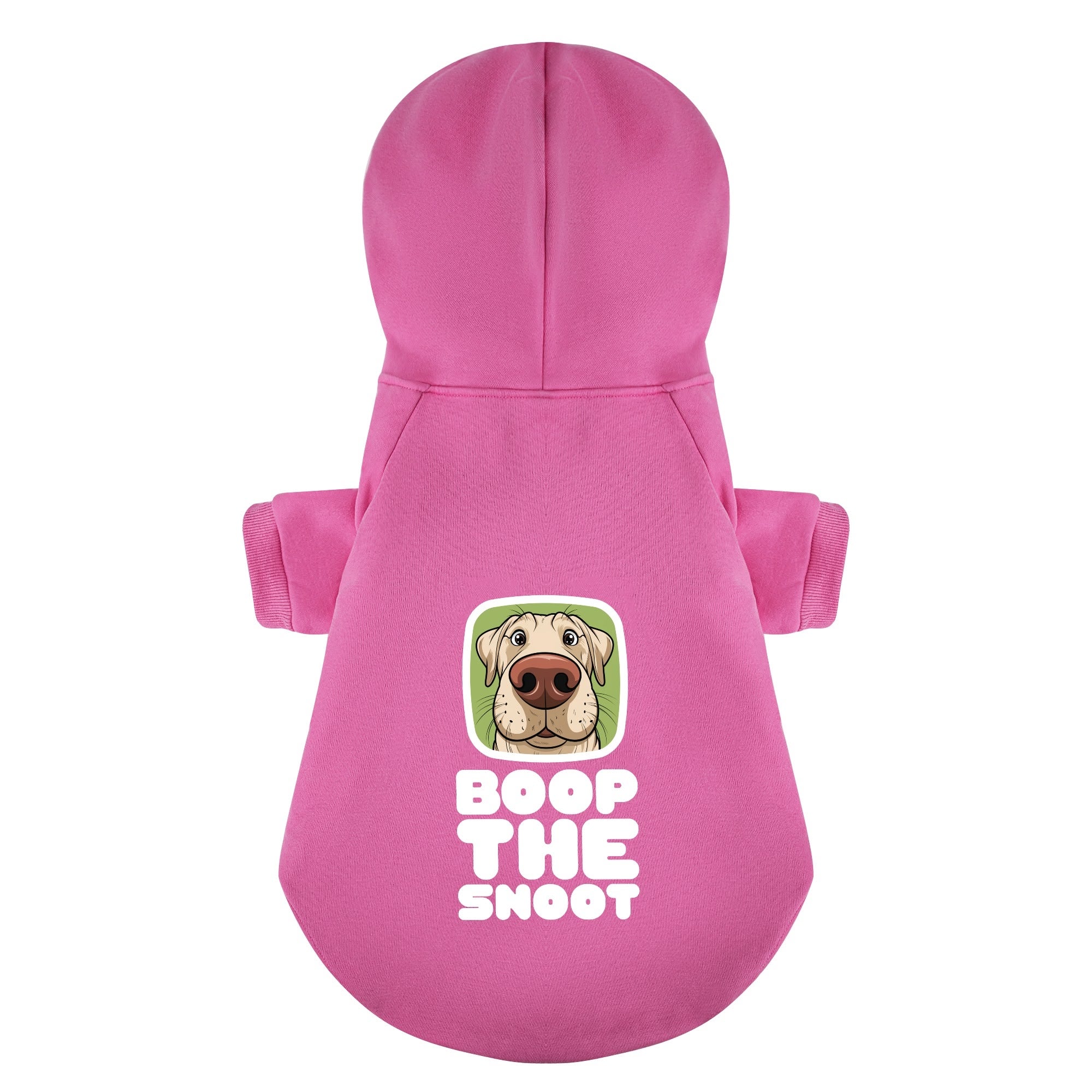 BOOP THE SNOOT - Labrador Hoodie - Dog Clothes