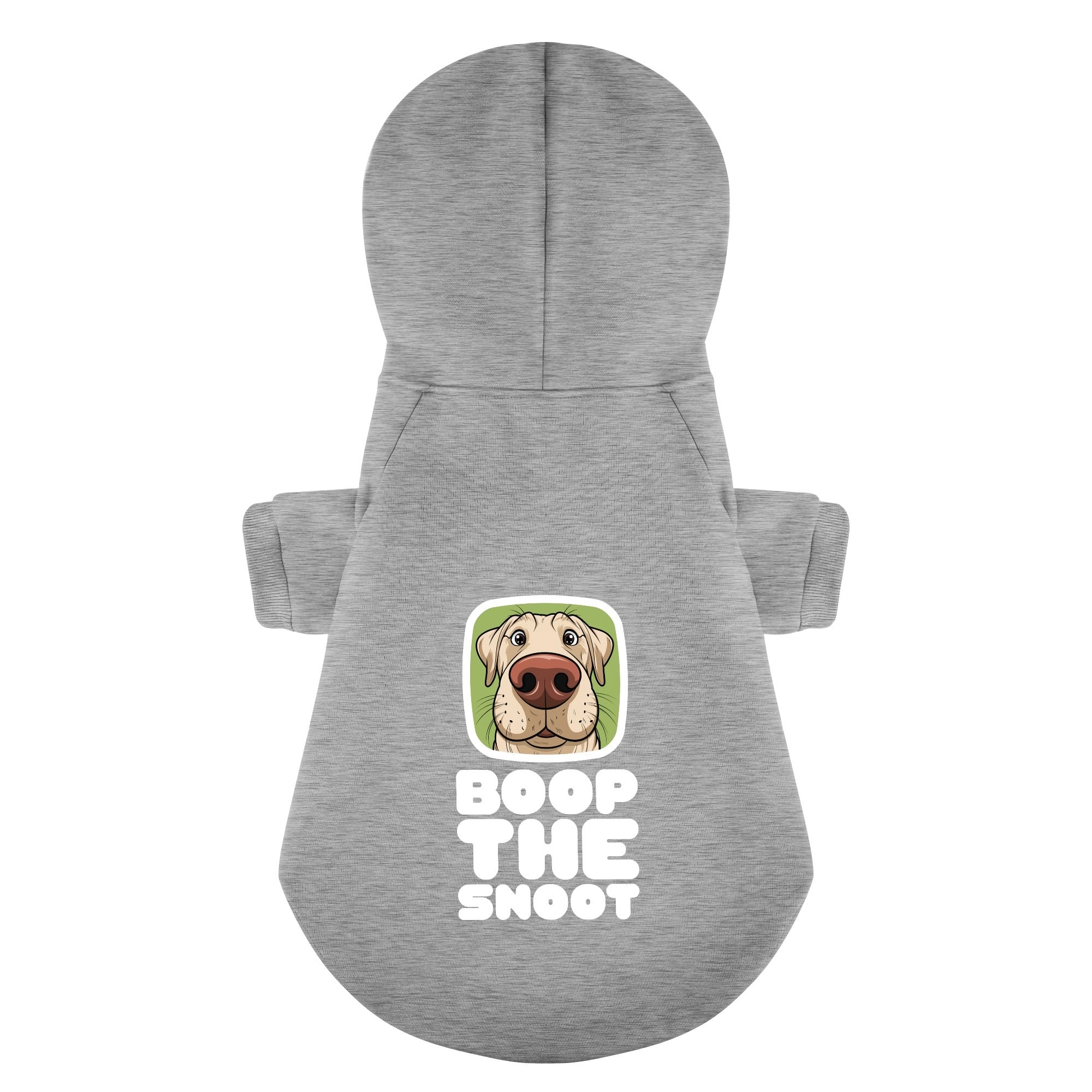 BOOP THE SNOOT - Labrador Hoodie - Dog Clothes