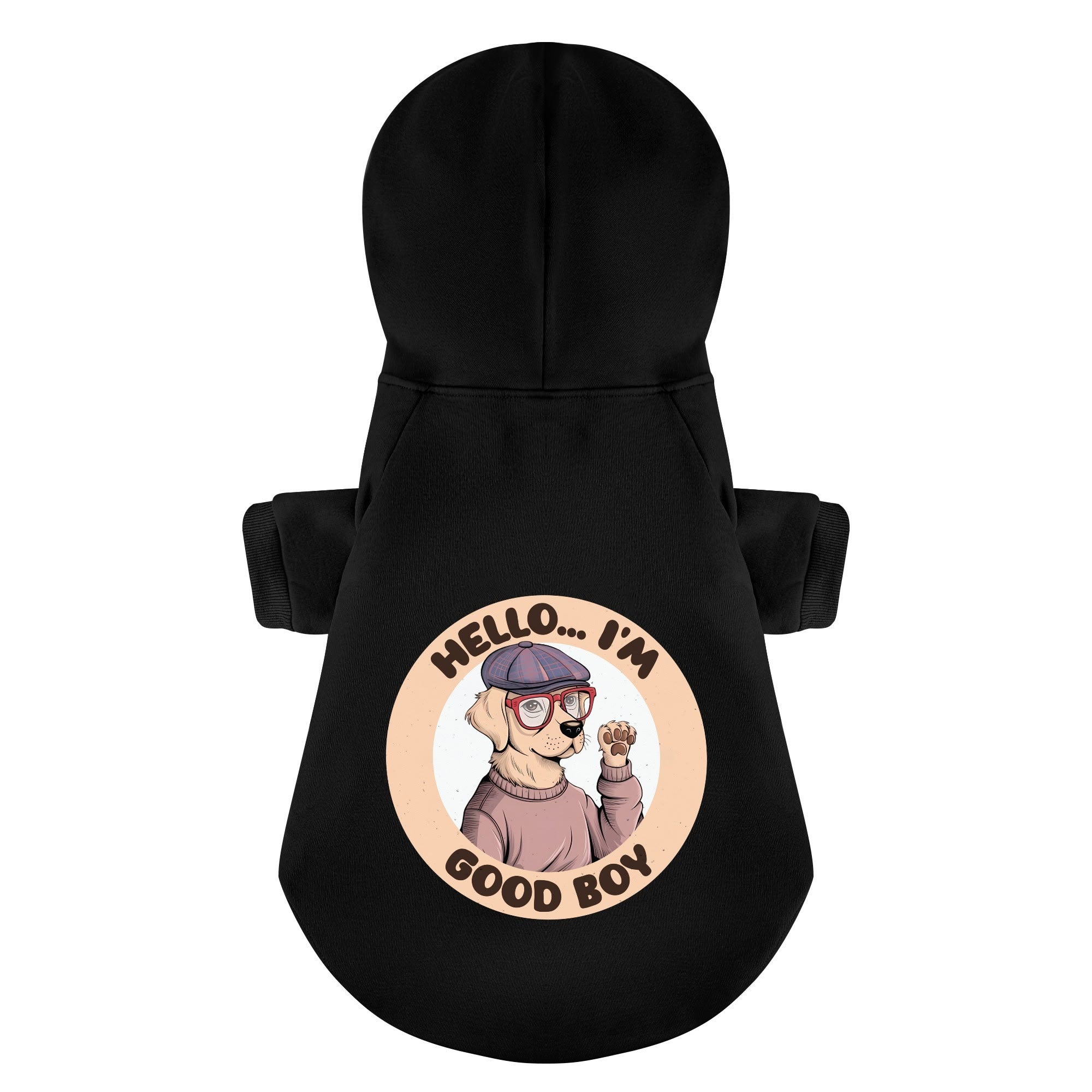 HELLO... IM GOOD BOY - Labrador Hoodie - Dog Clothes